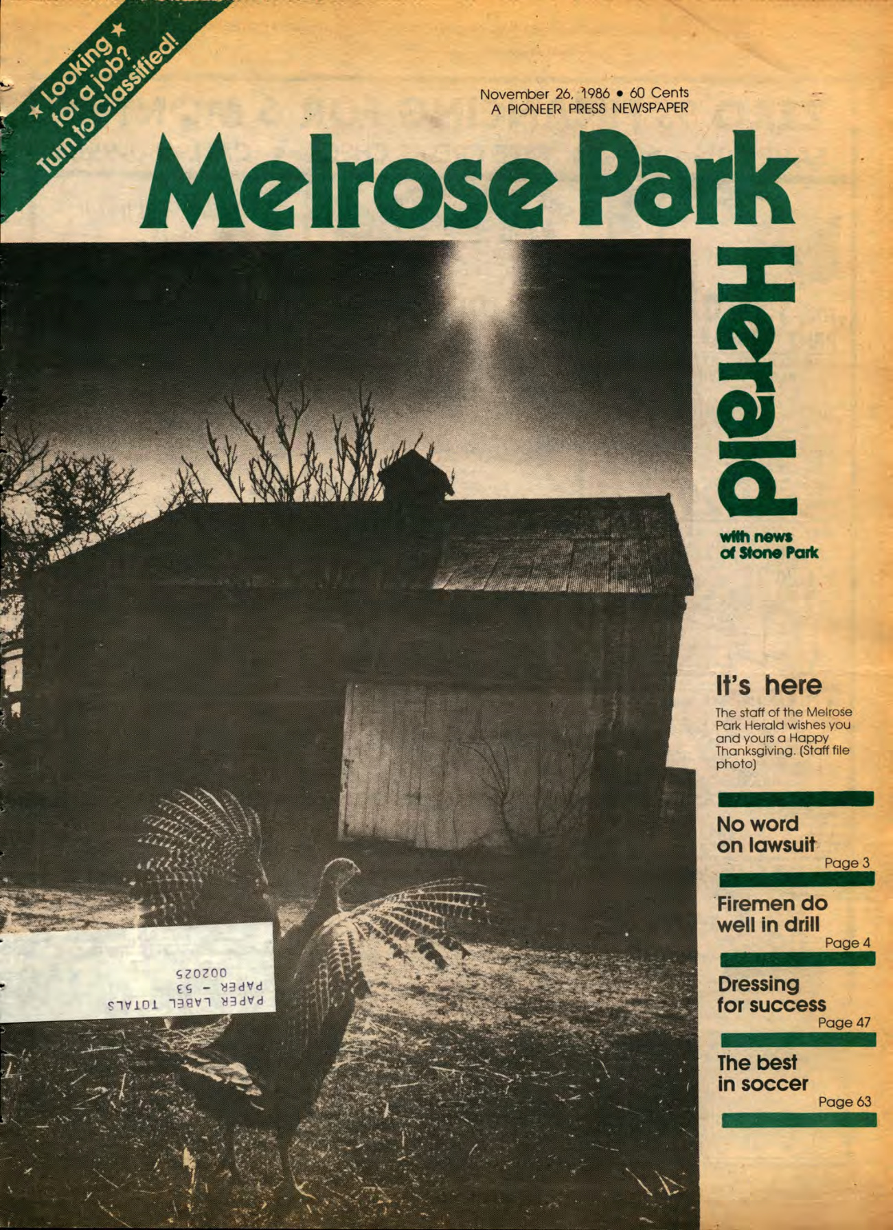 The Herald – 19861126