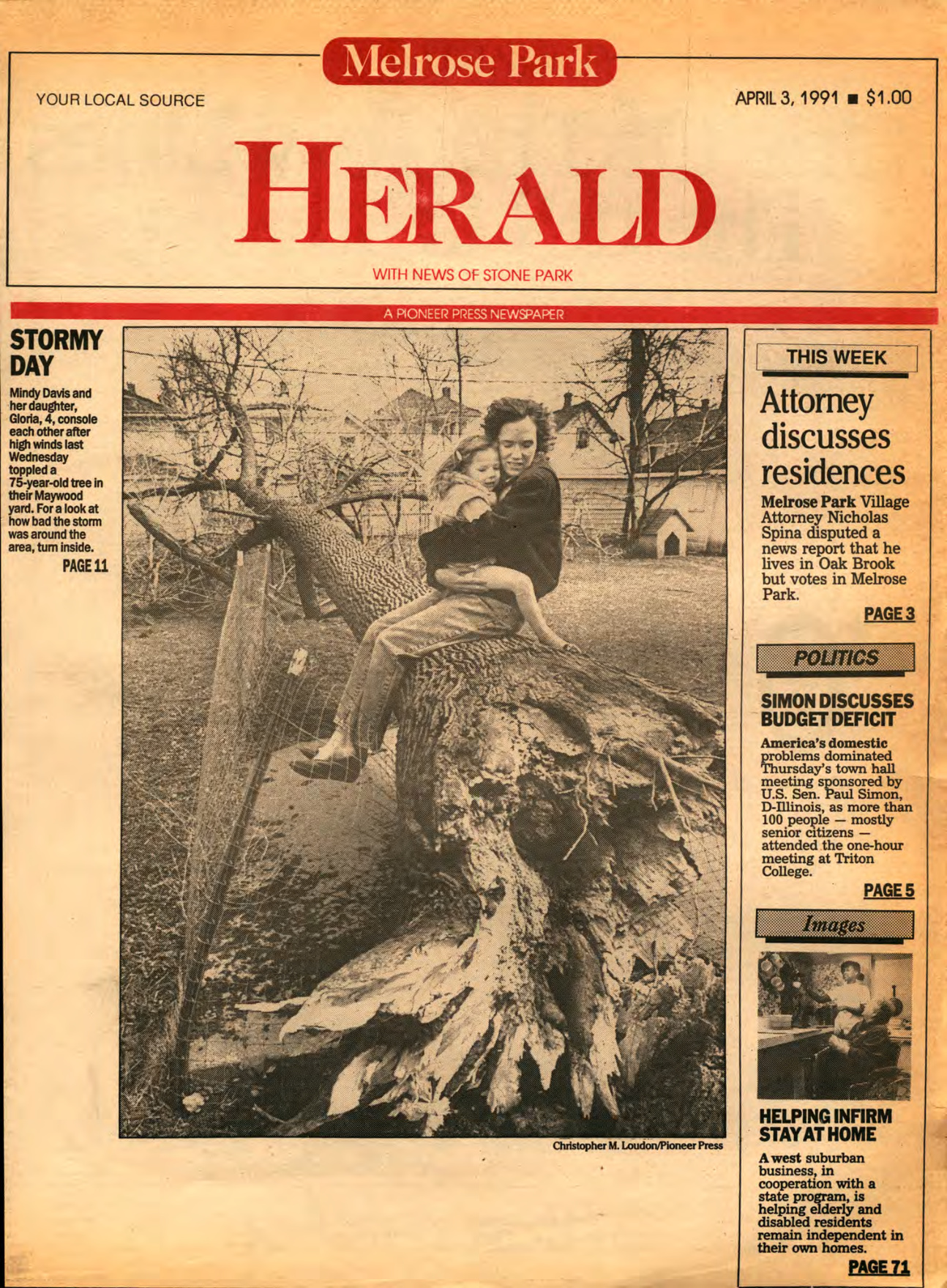 The Herald – 19910403