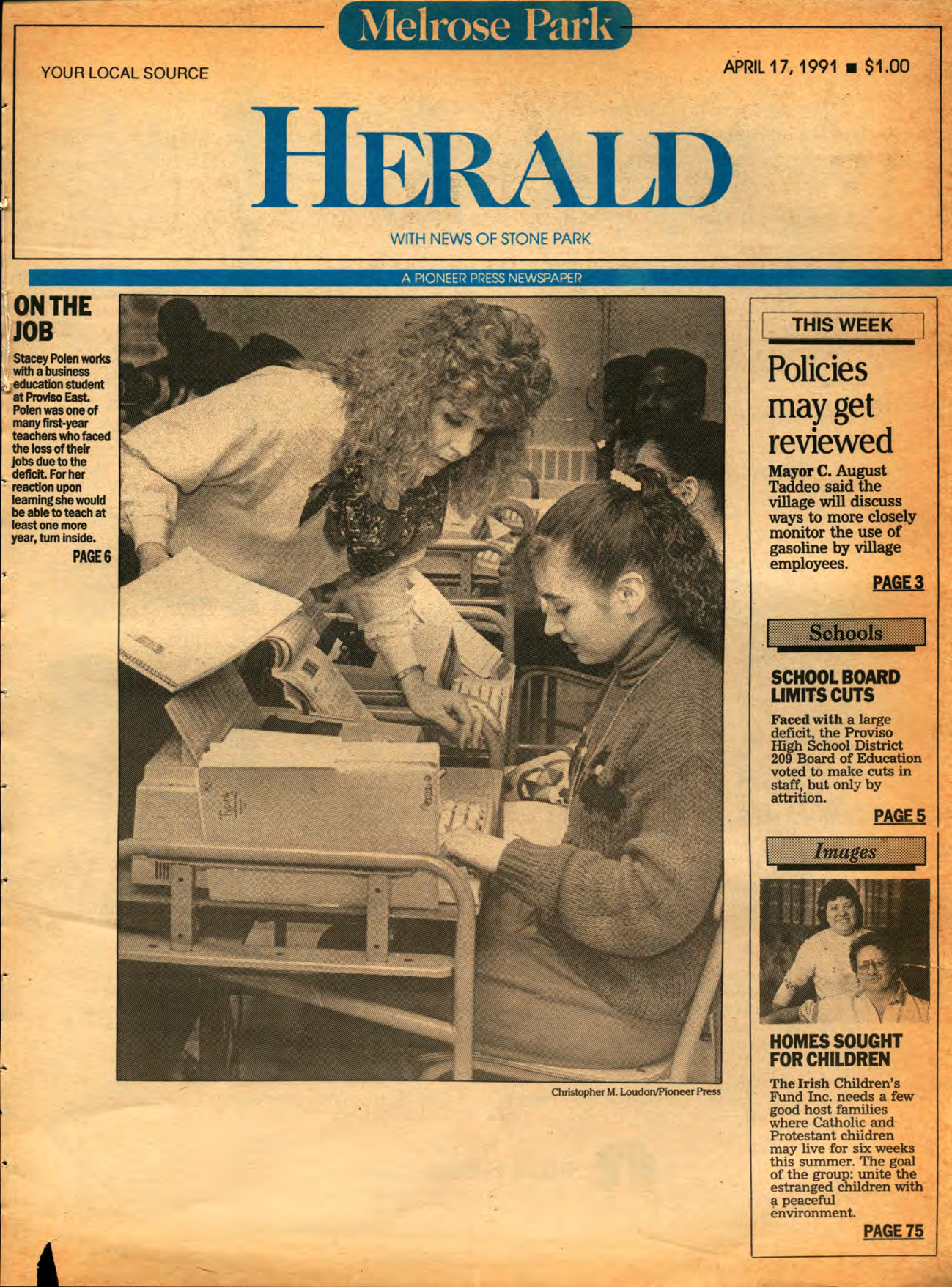 The Herald – 19910417