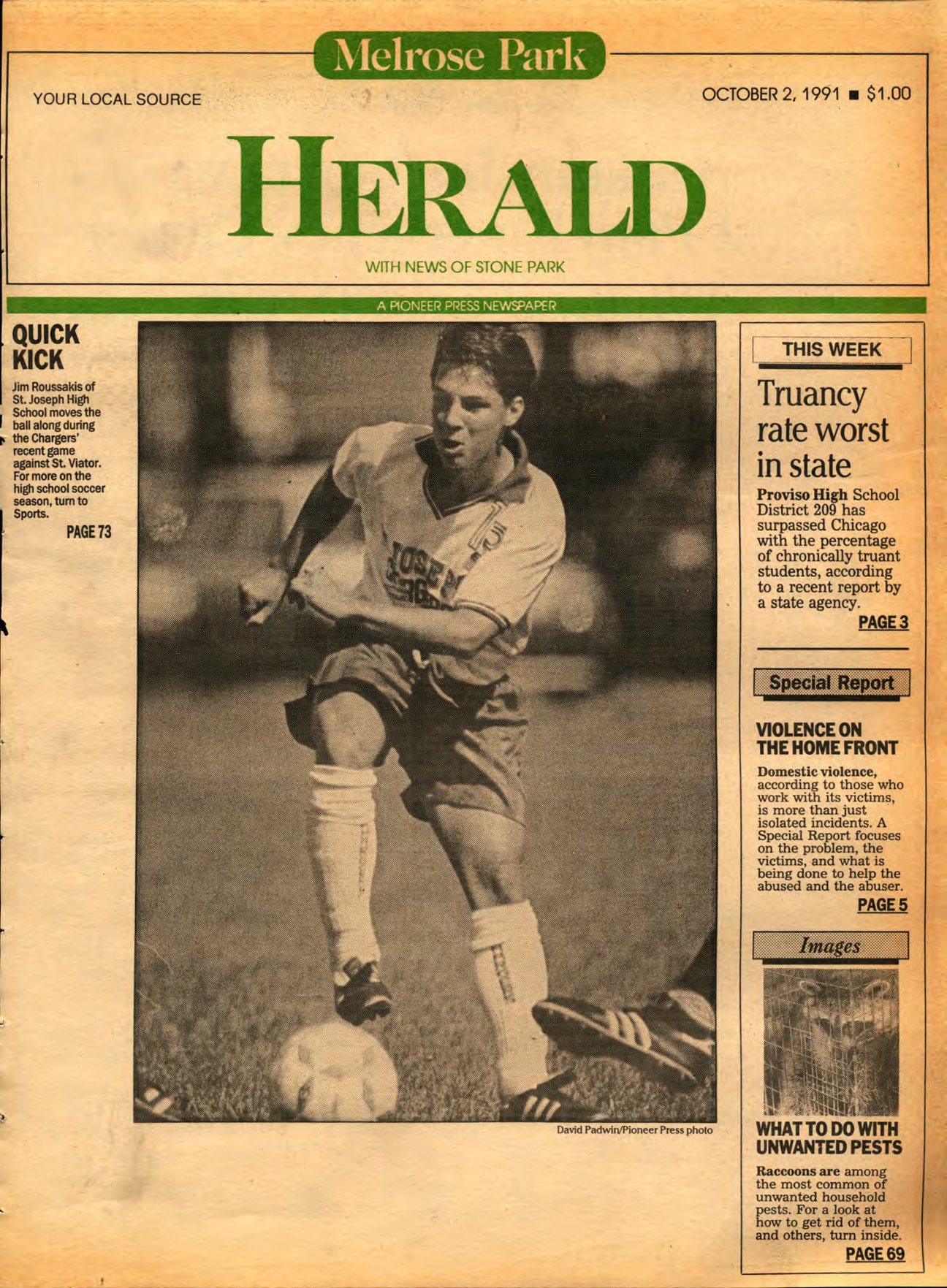 The Herald – 19911002