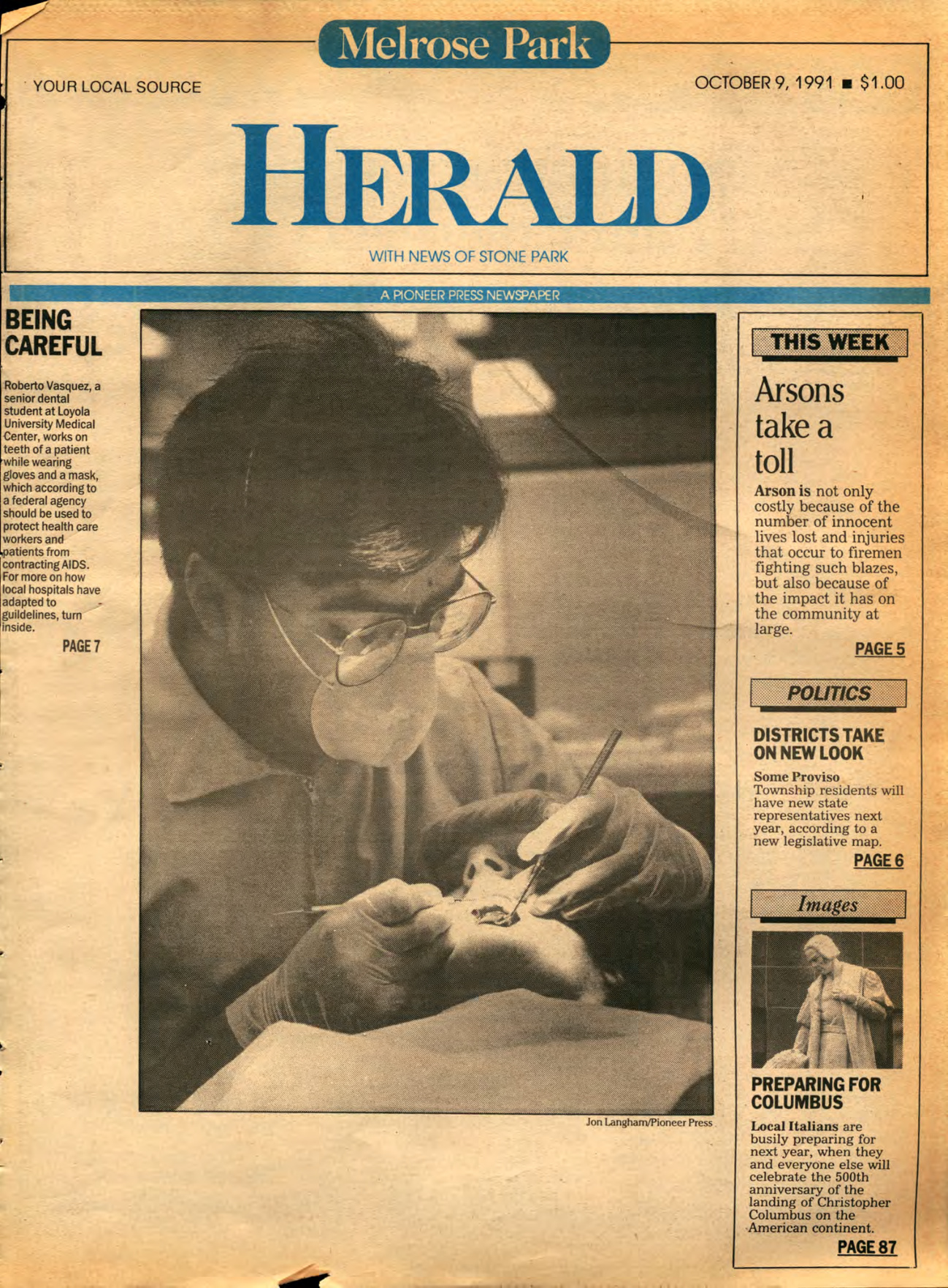 The Herald – 19911009