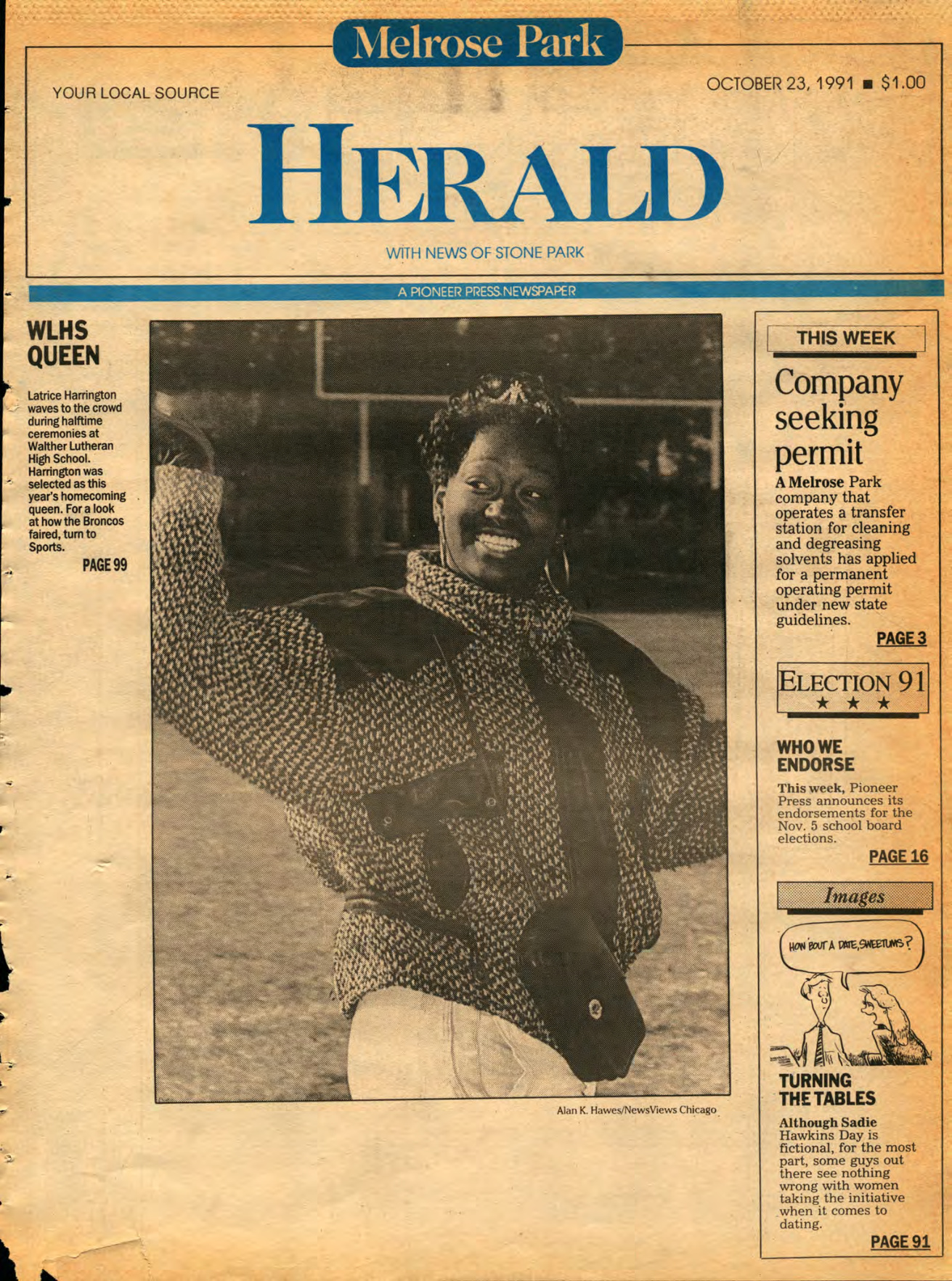 The Herald – 19911023
