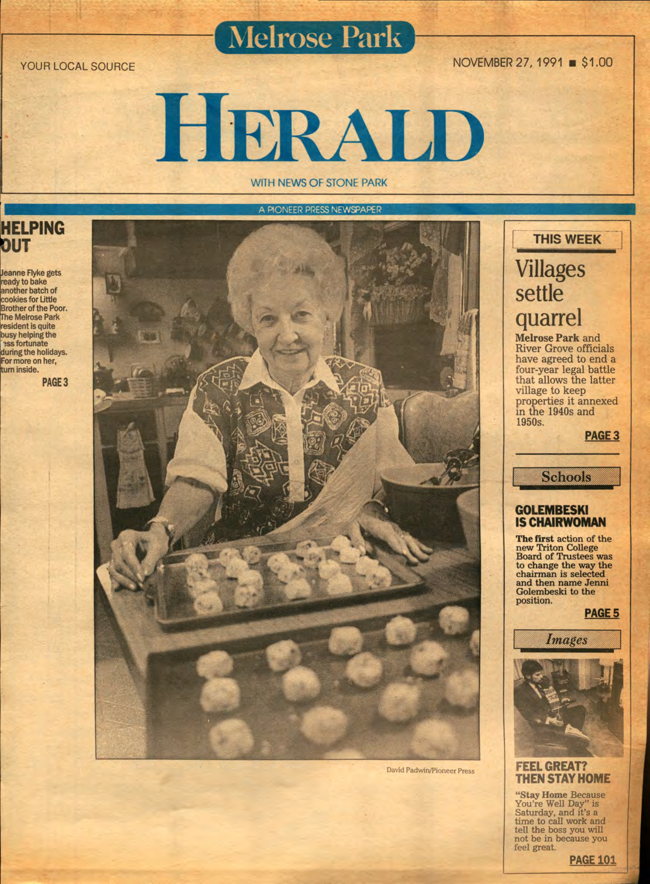 The Herald – 19911127