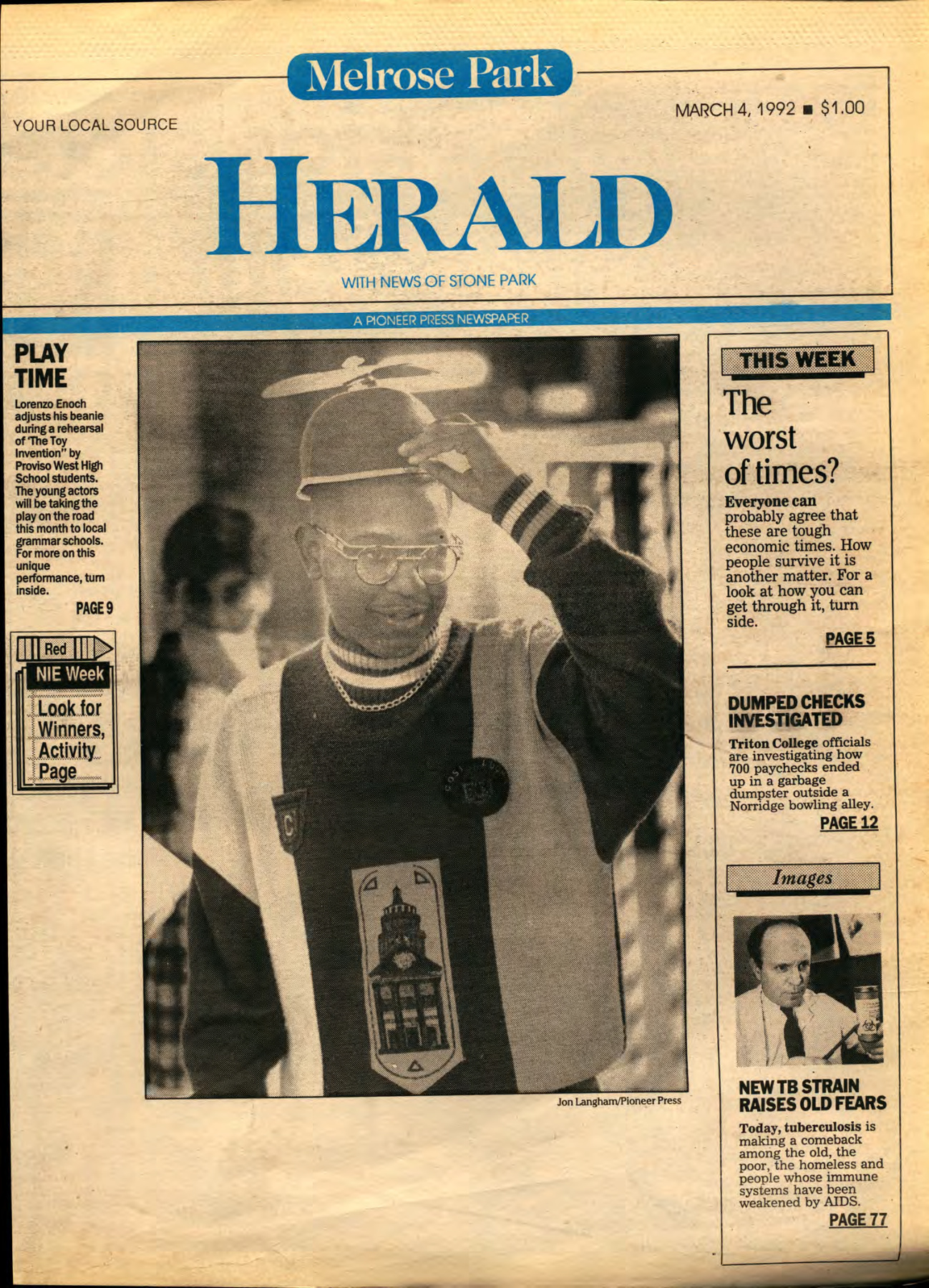 The Herald – 19920304