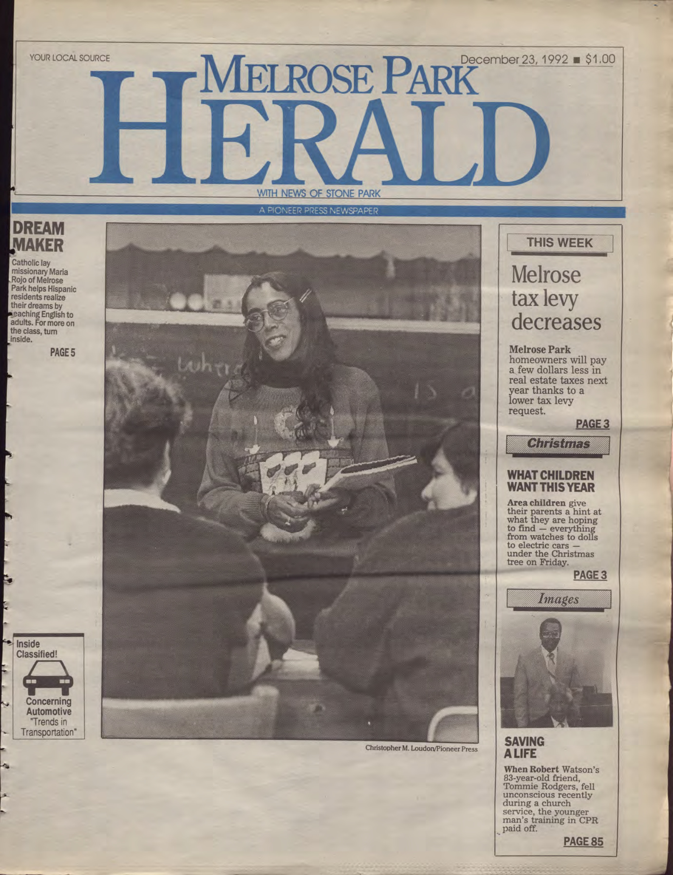 The Herald – 19921223