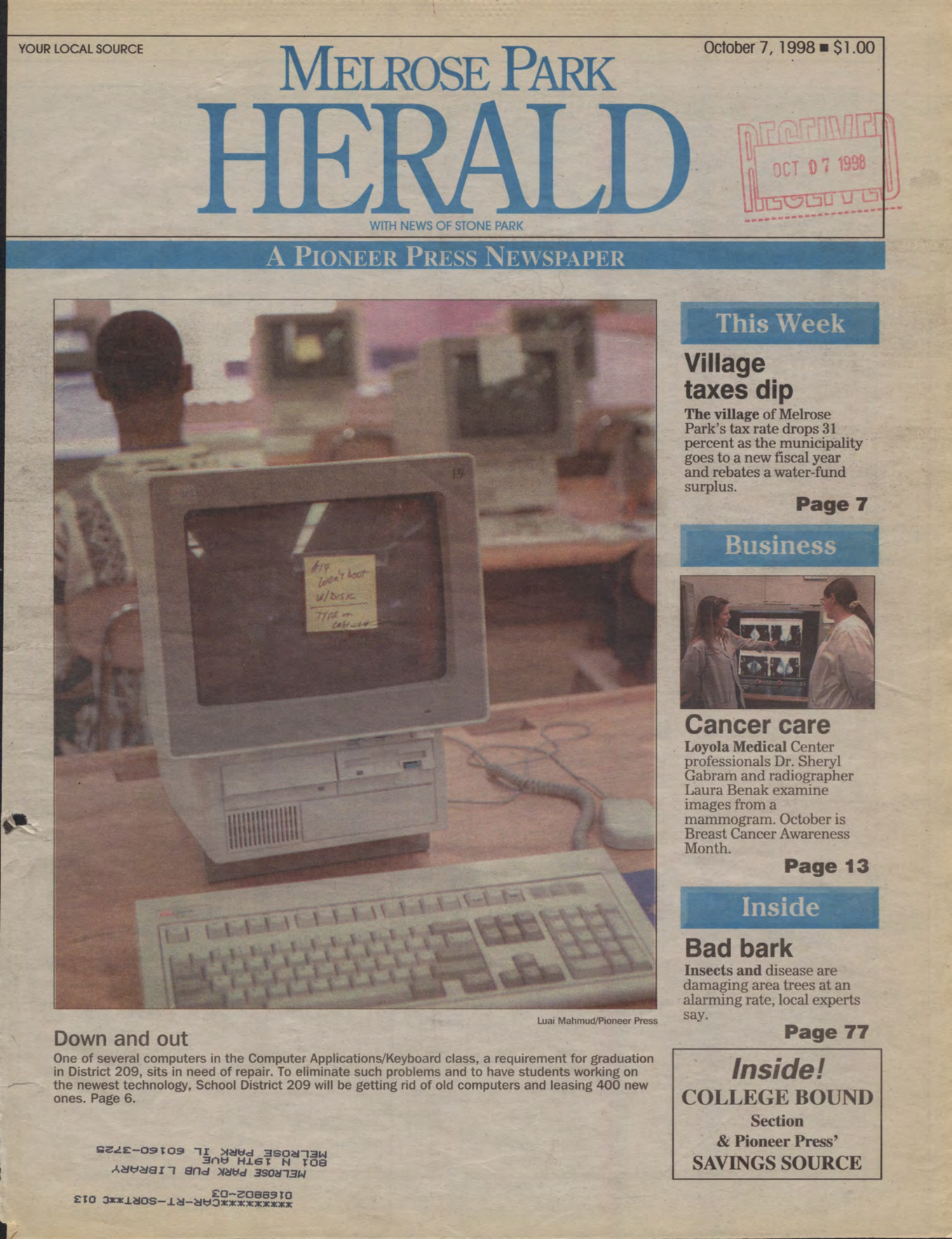 The Herald – 19981007