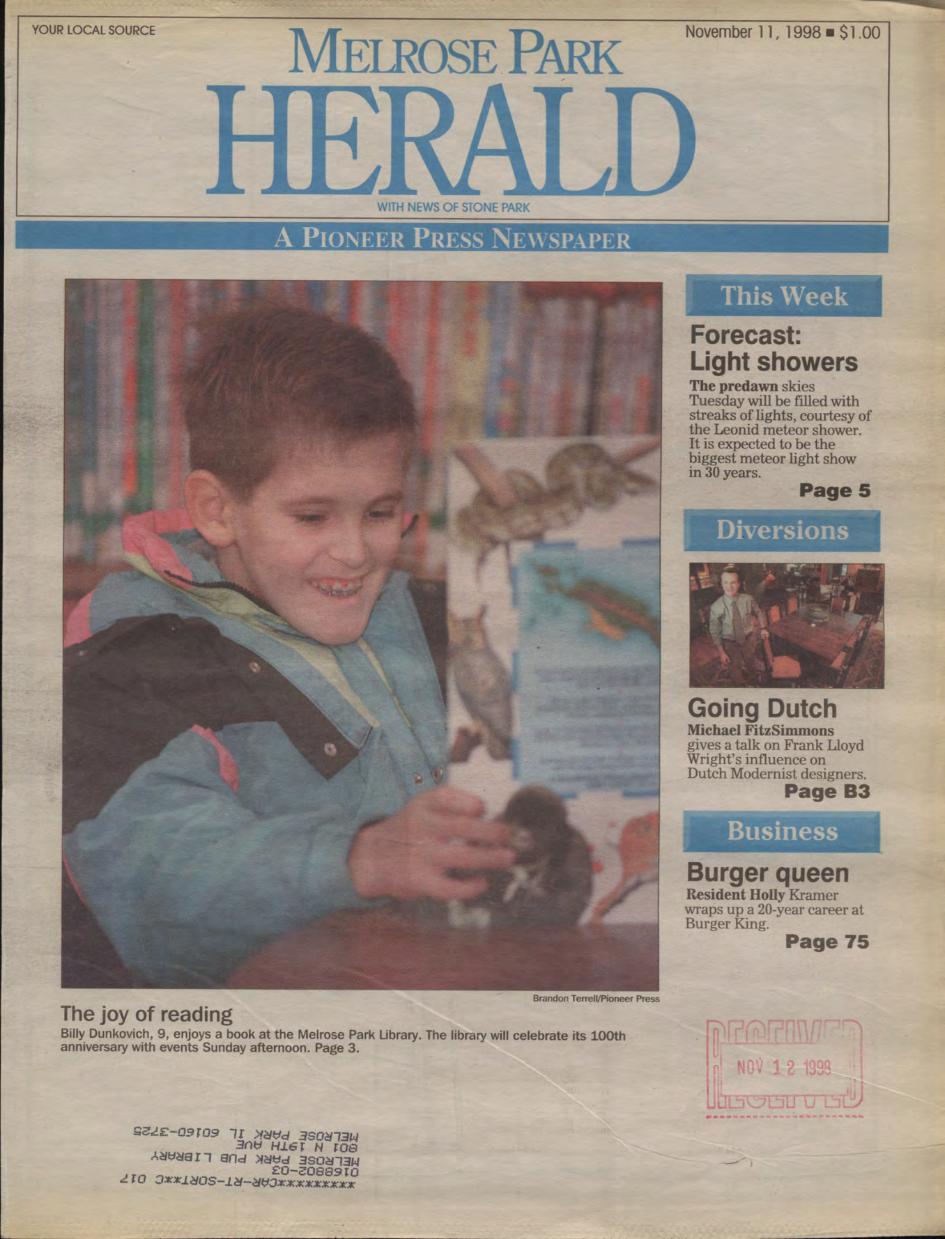 The Herald – 19981111