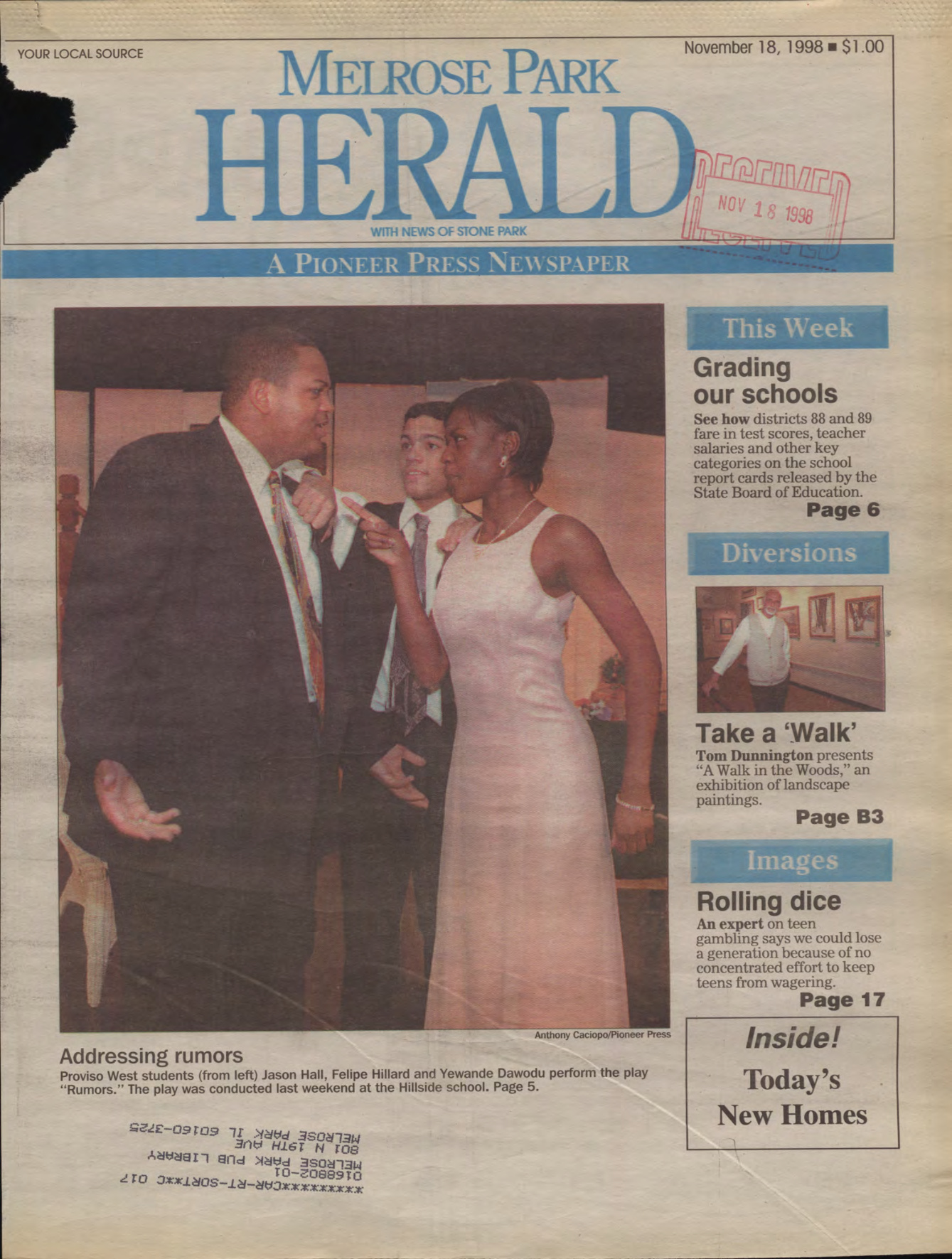 The Herald – 19981118