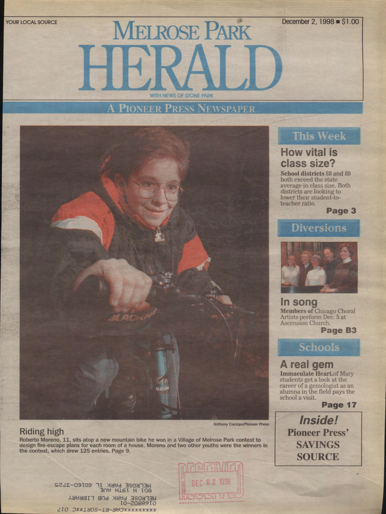 The Herald – 19981202