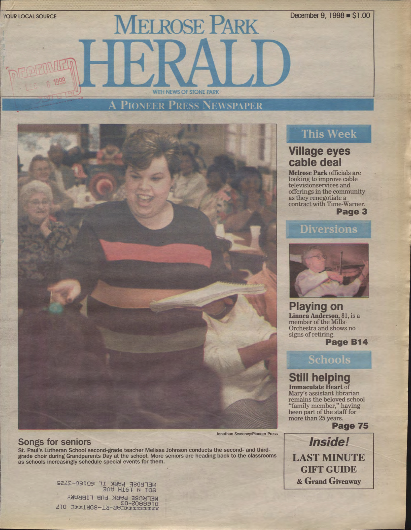 The Herald – 19981209