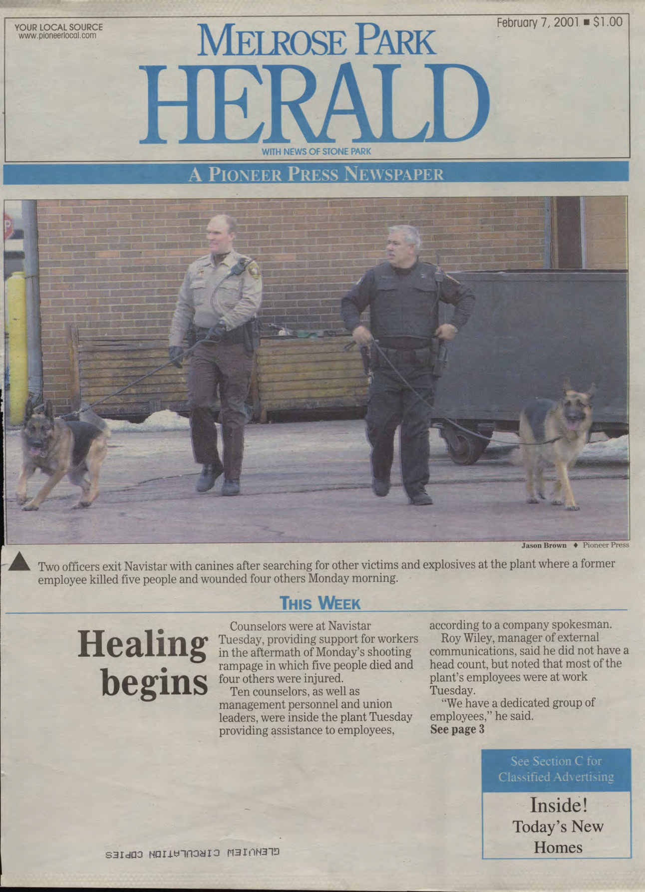 The Herald – 20010207
