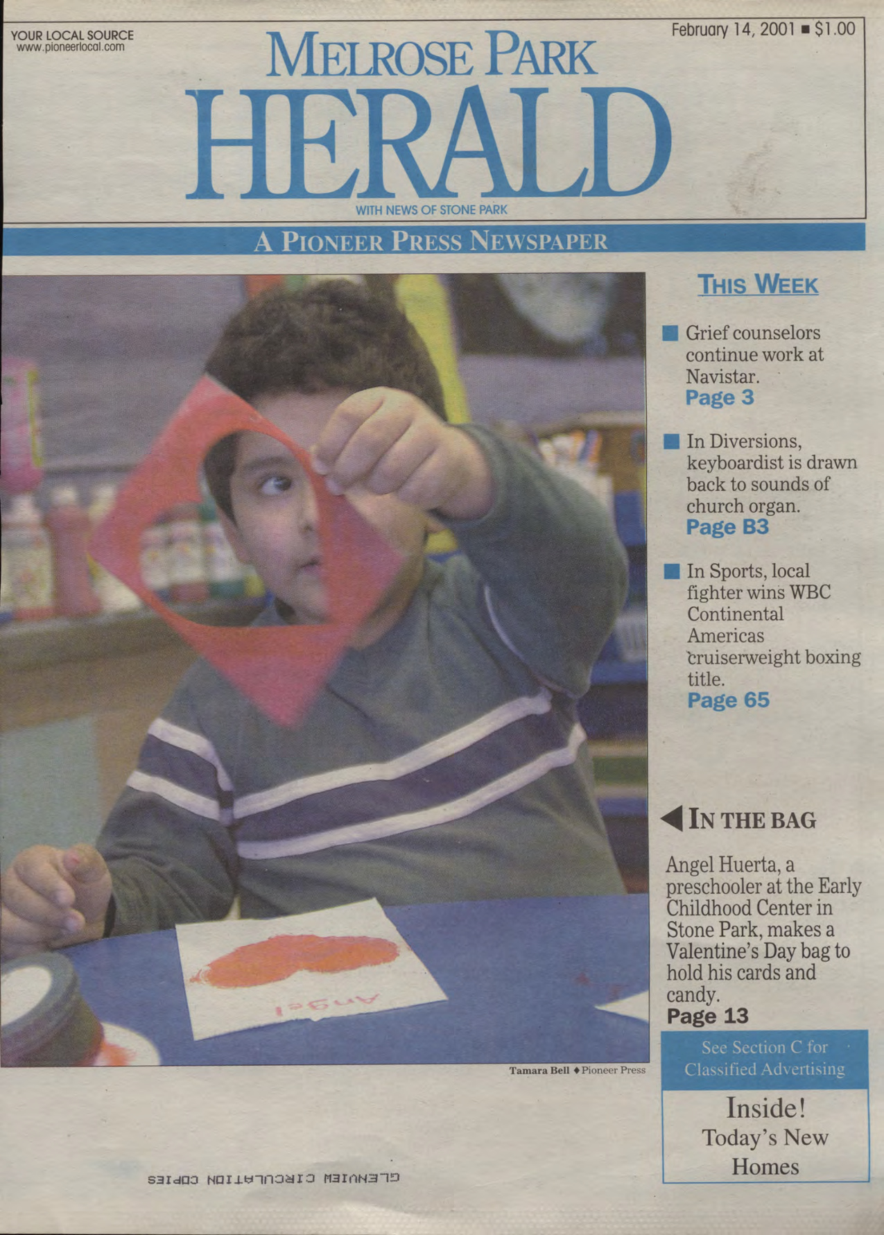 The Herald – 20010214