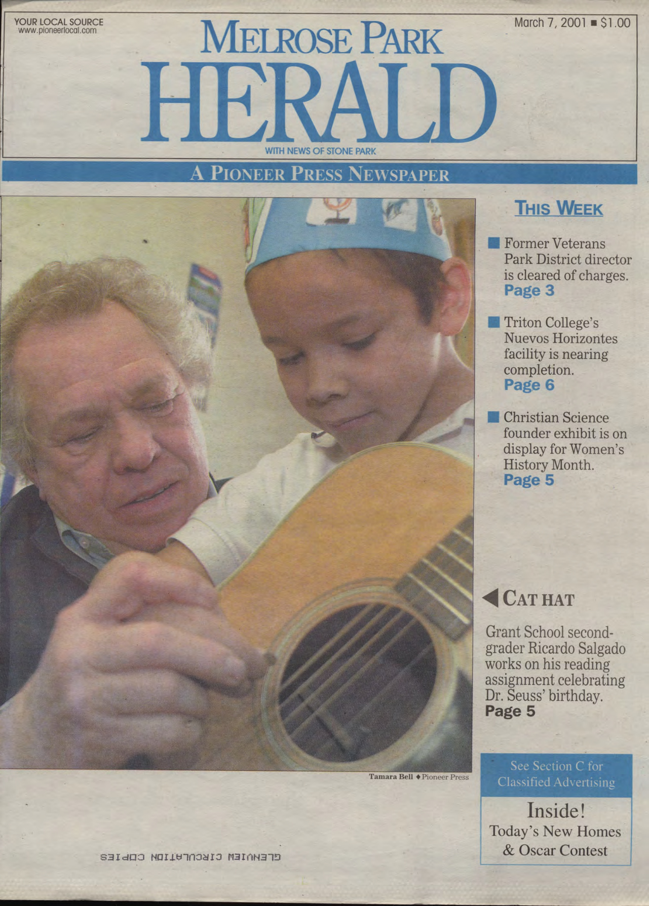 The Herald – 20010307