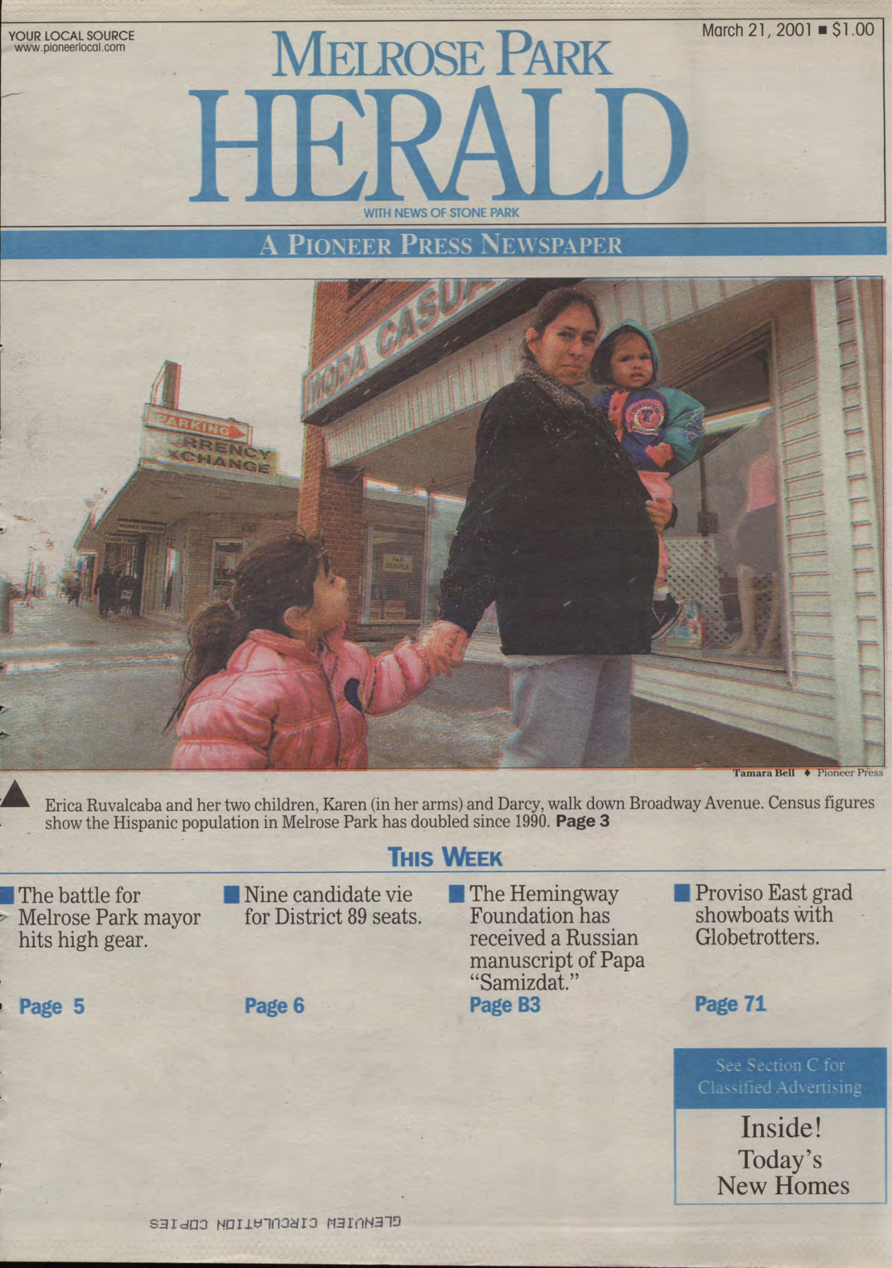 The Herald – 20010321