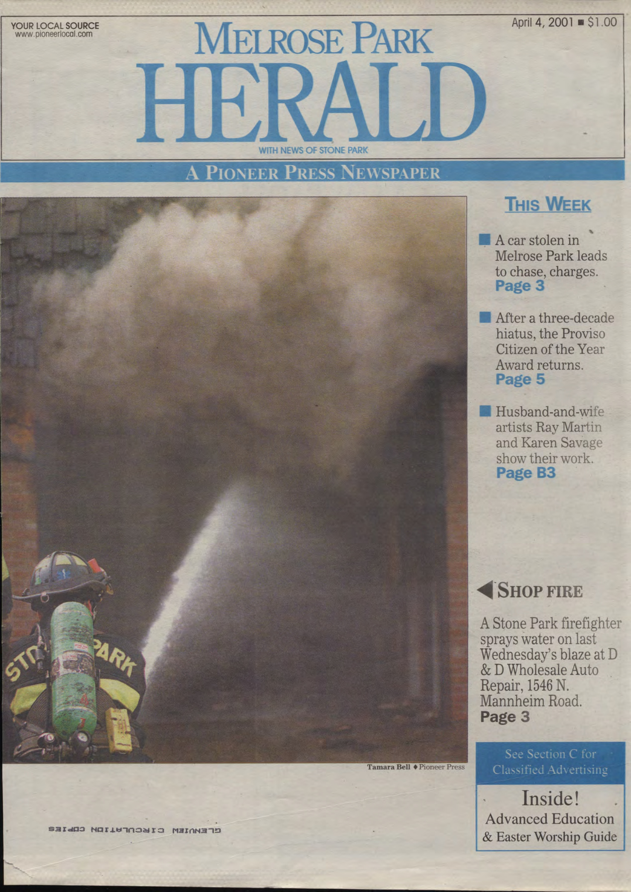 The Herald – 20010404