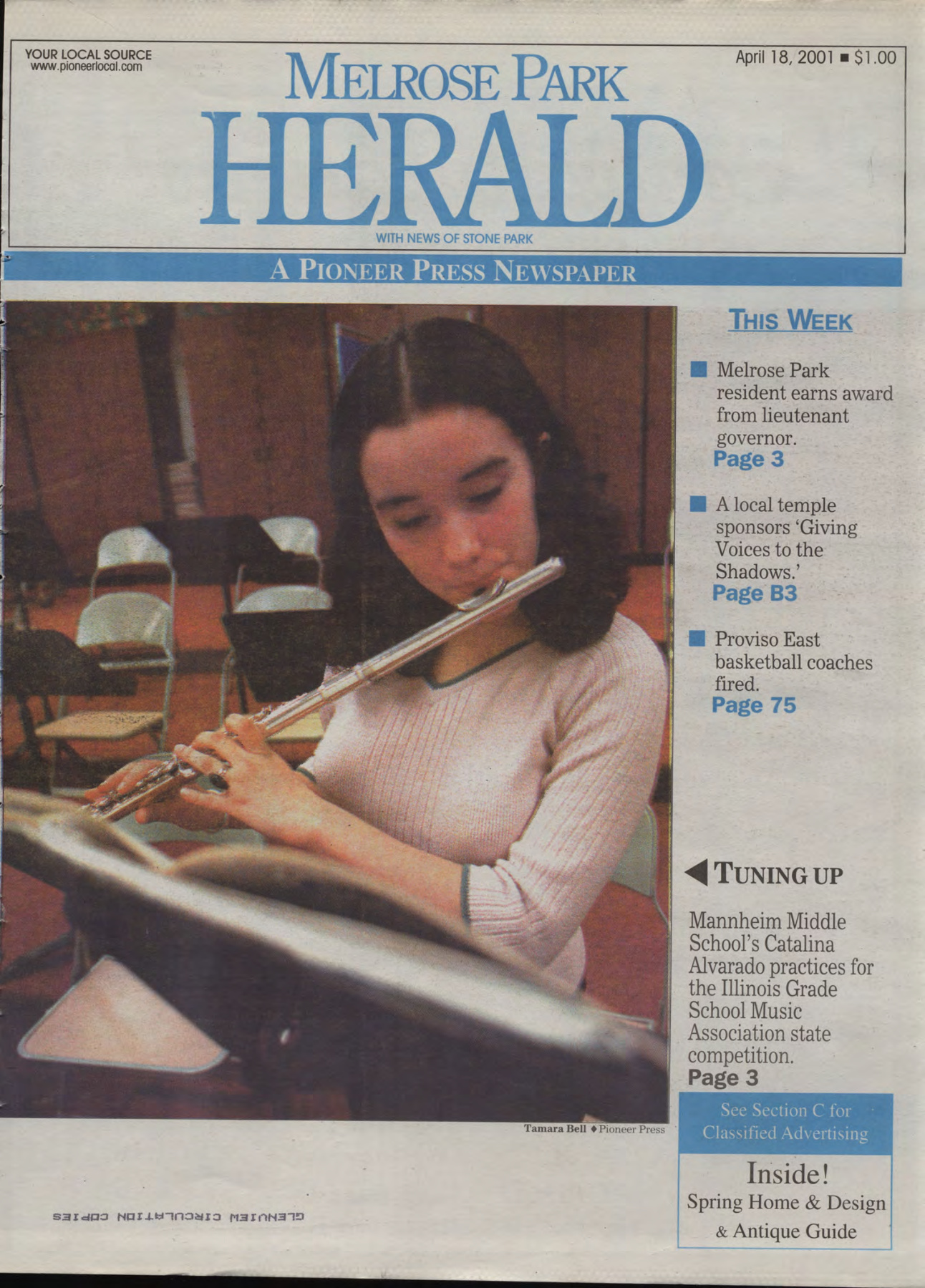 The Herald – 20010418