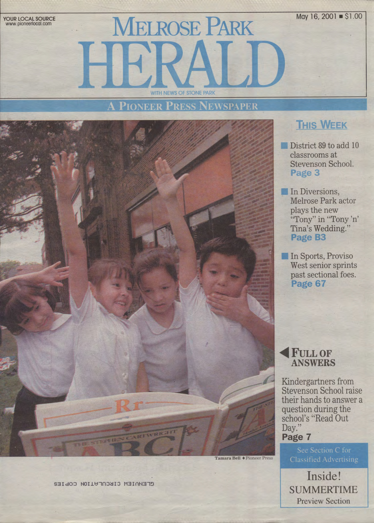 The Herald – 20010516