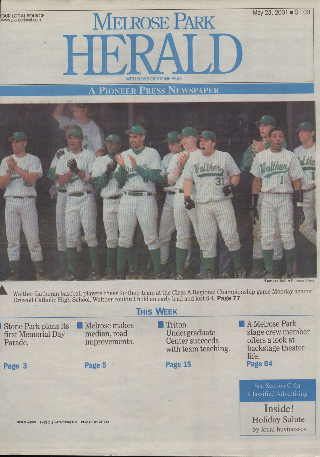 The Herald – 20010523