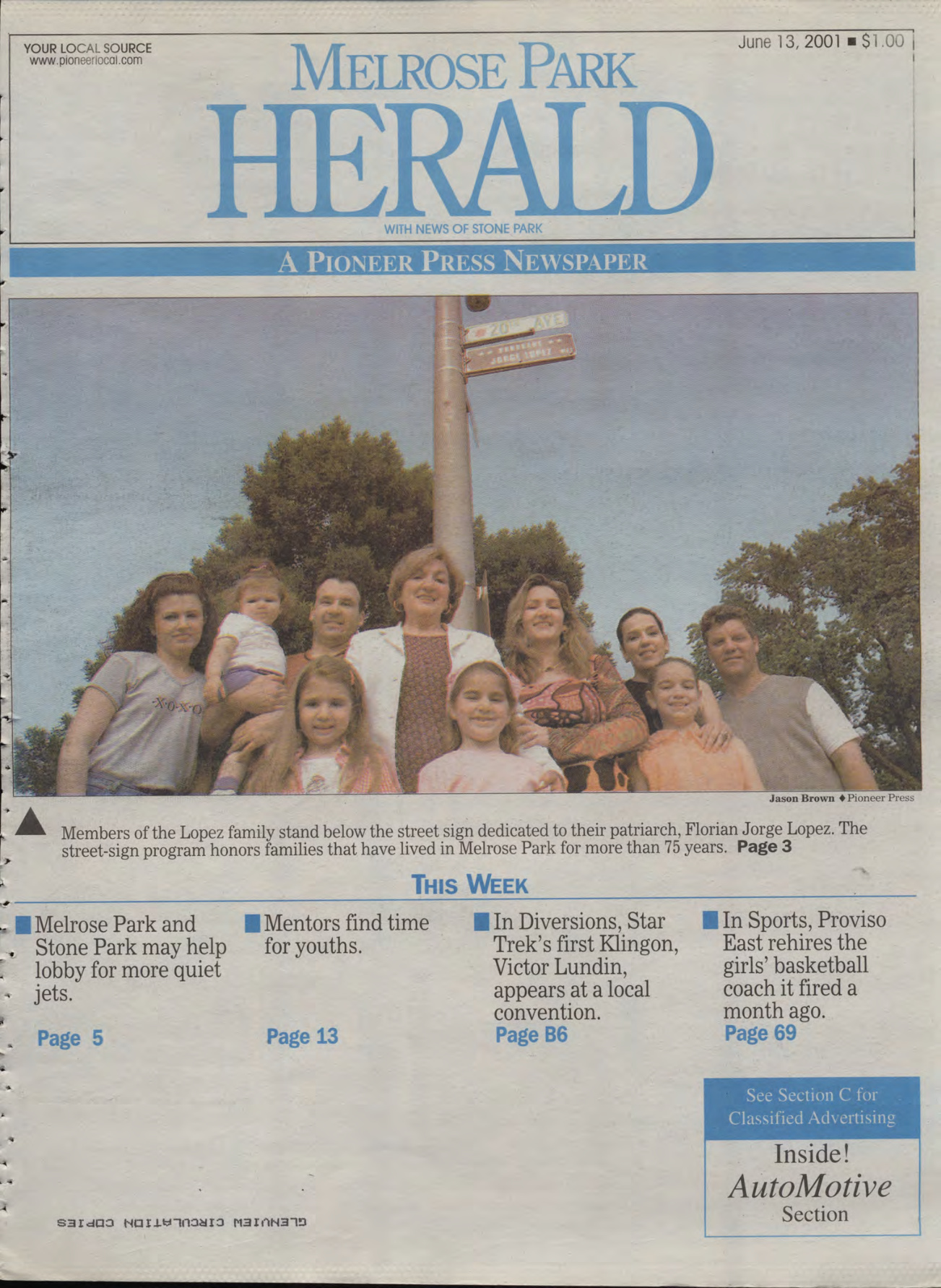 The Herald – 20010613