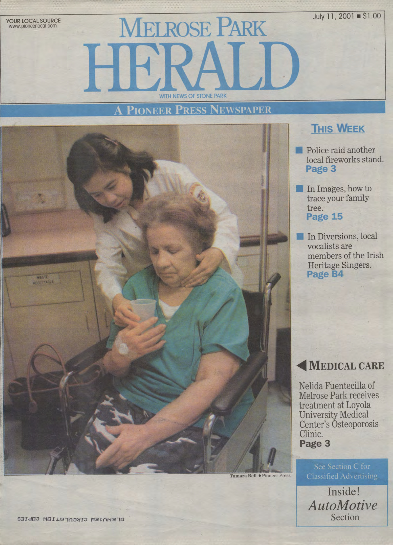 The Herald – 20010711