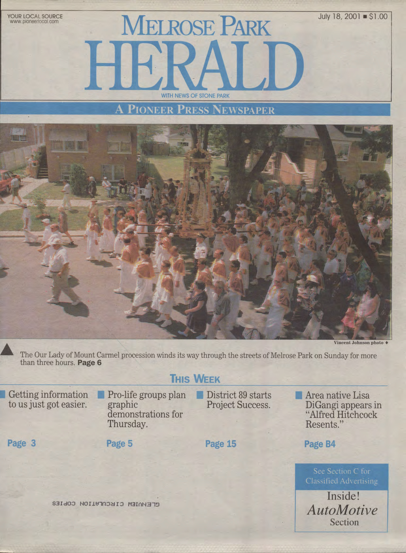 The Herald – 20010718