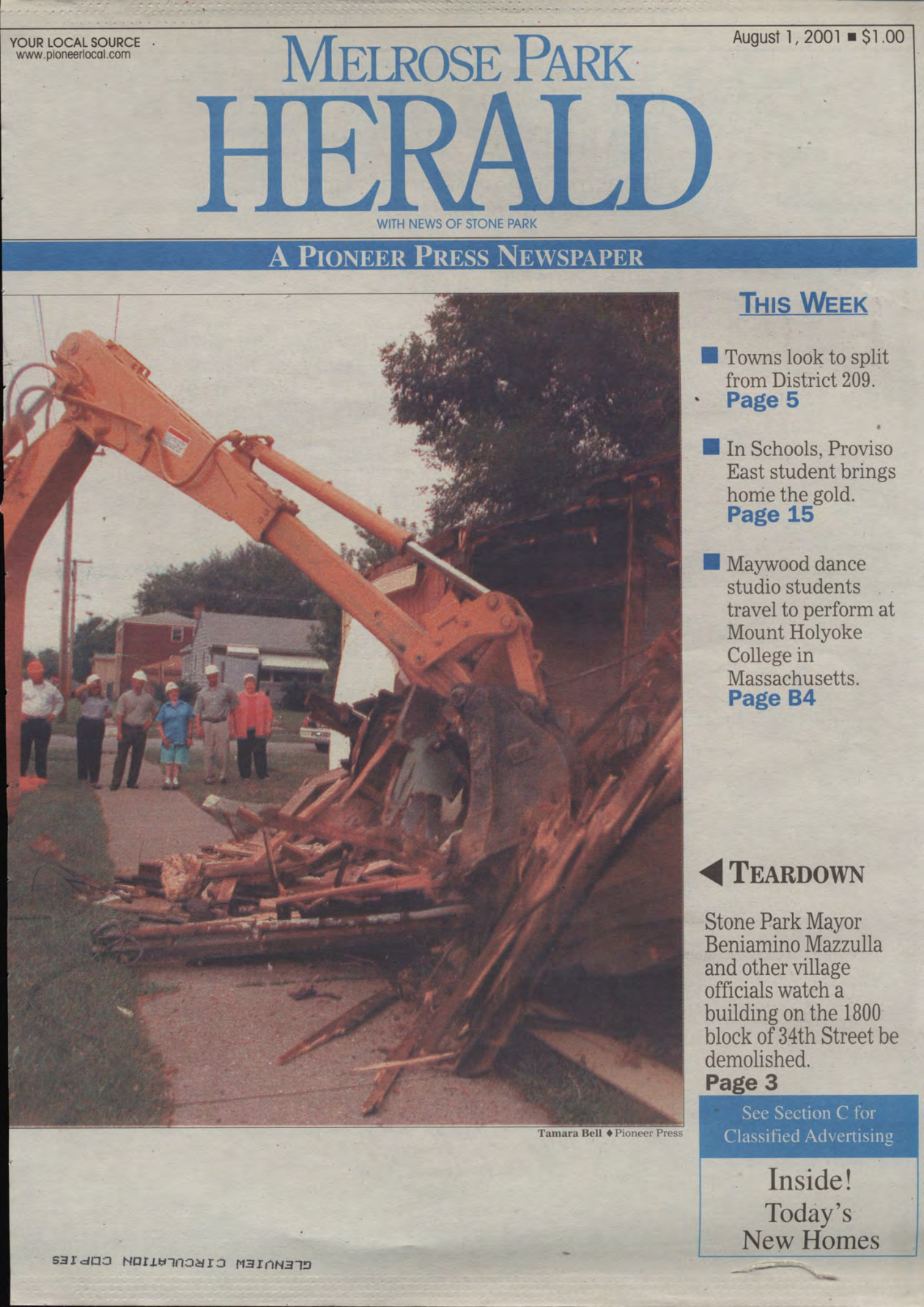 The Herald – 20010801