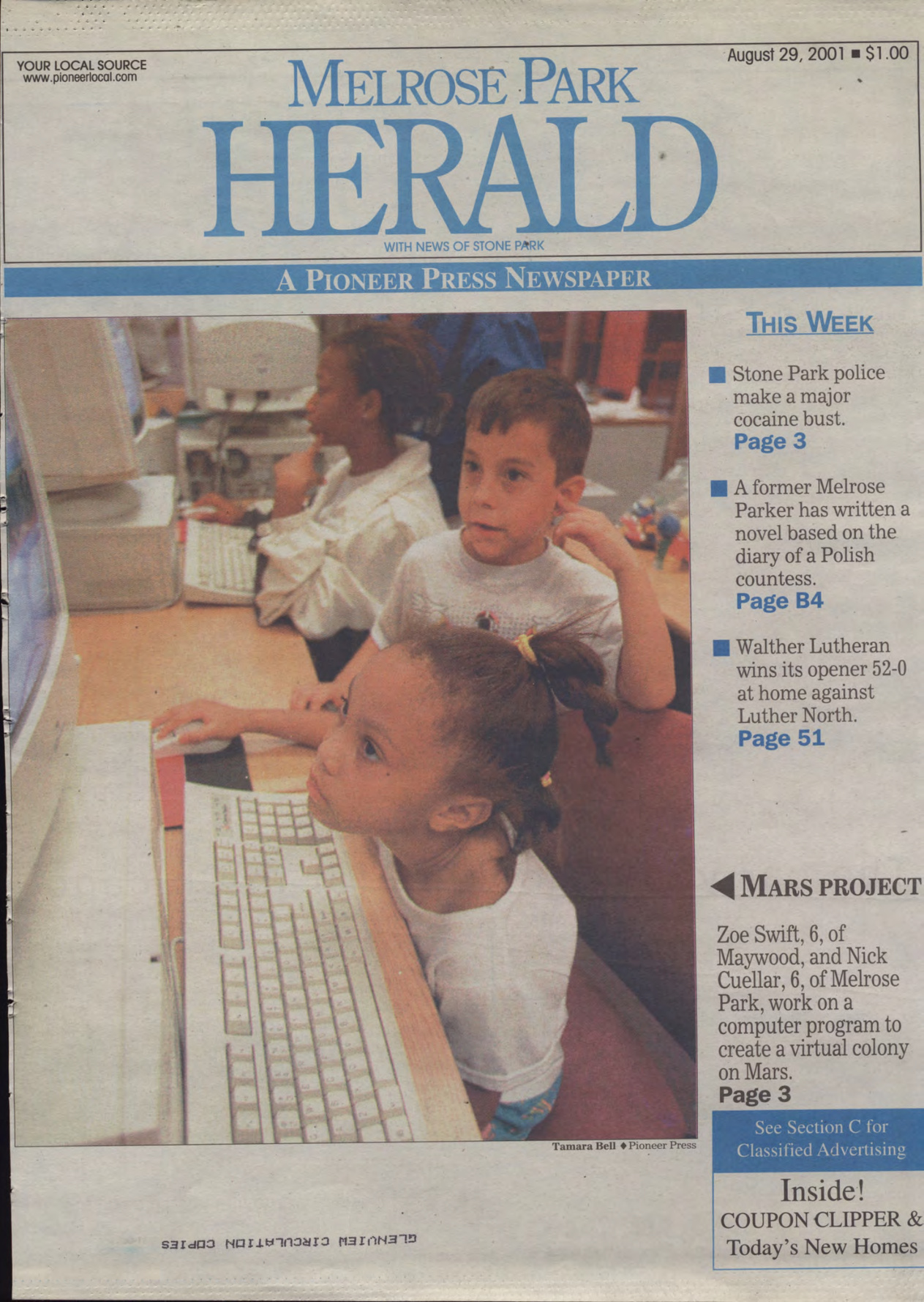 The Herald – 20010829