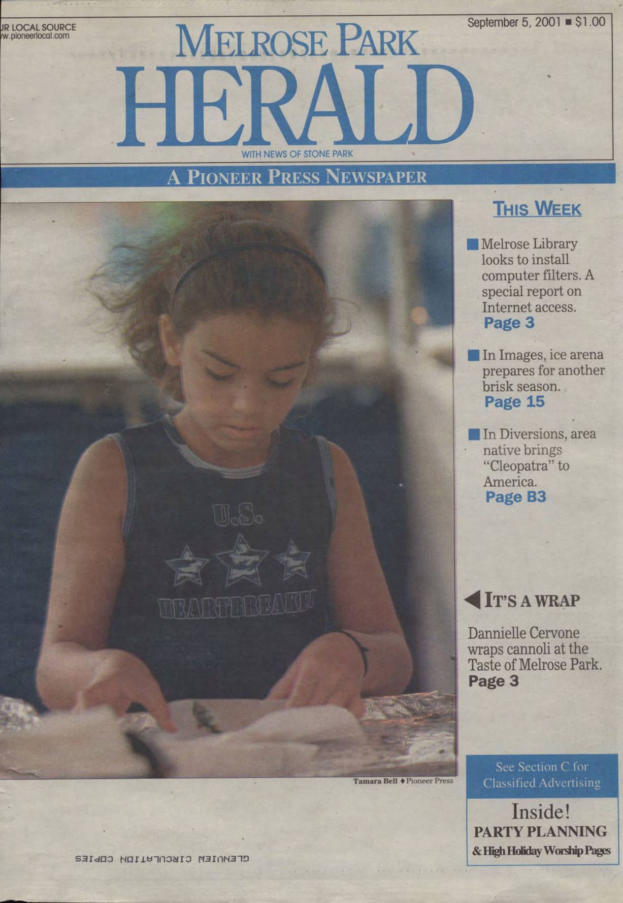 The Herald – 20010905