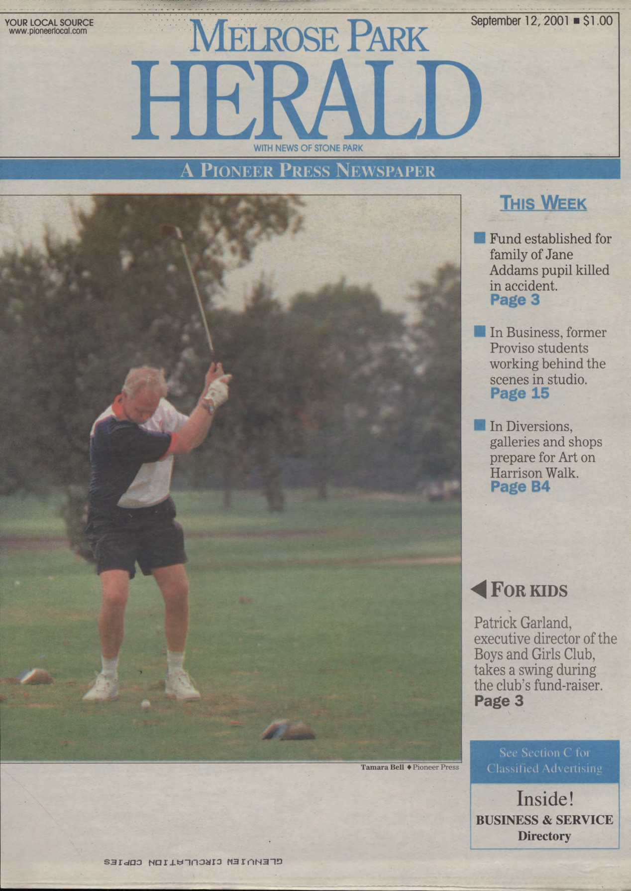 The Herald – 20010912