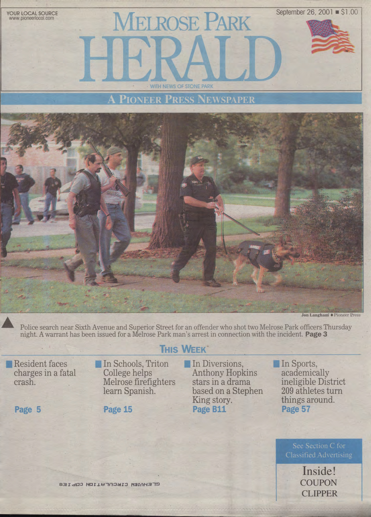 The Herald – 20010926