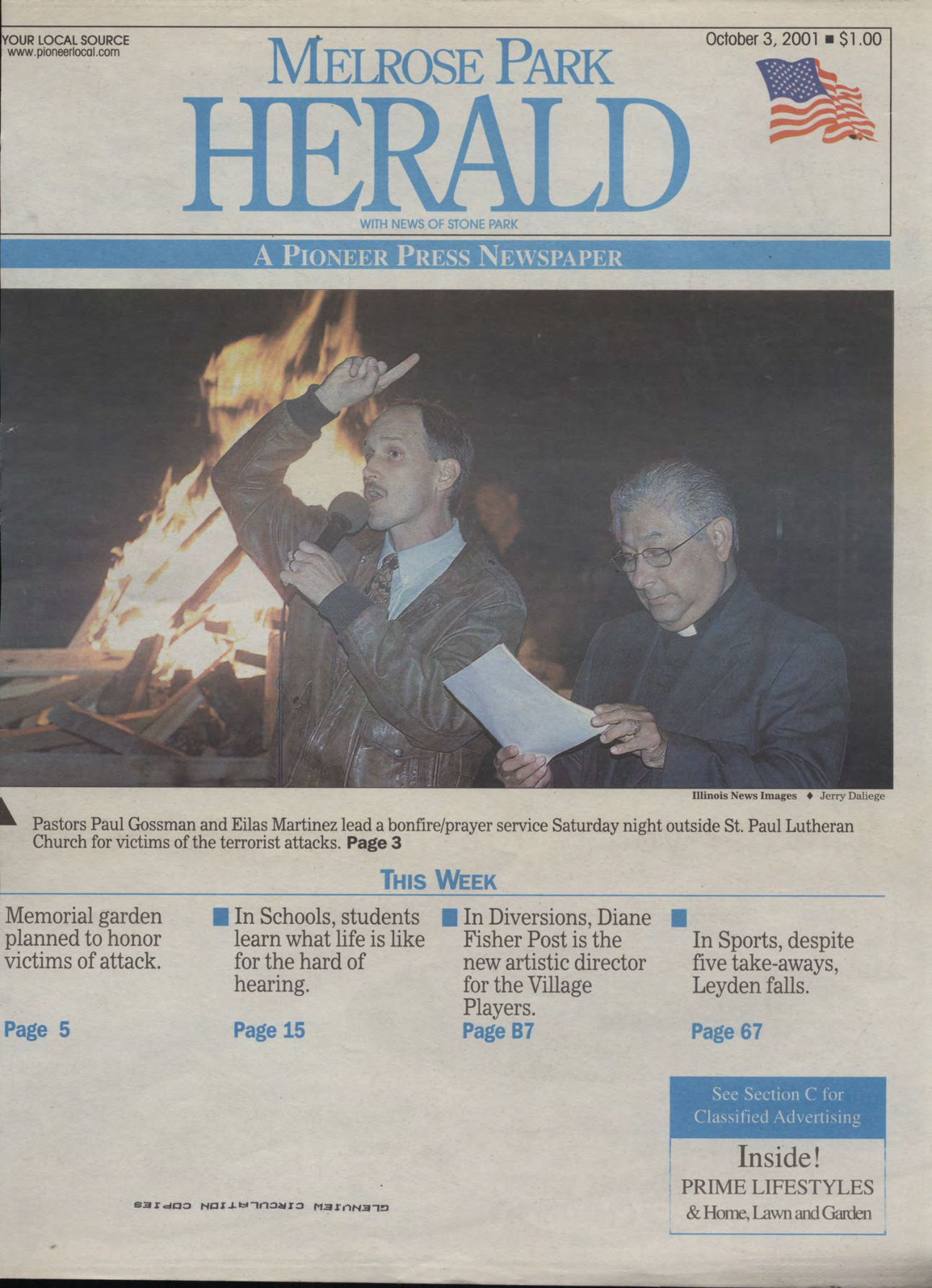 The Herald – 20011003