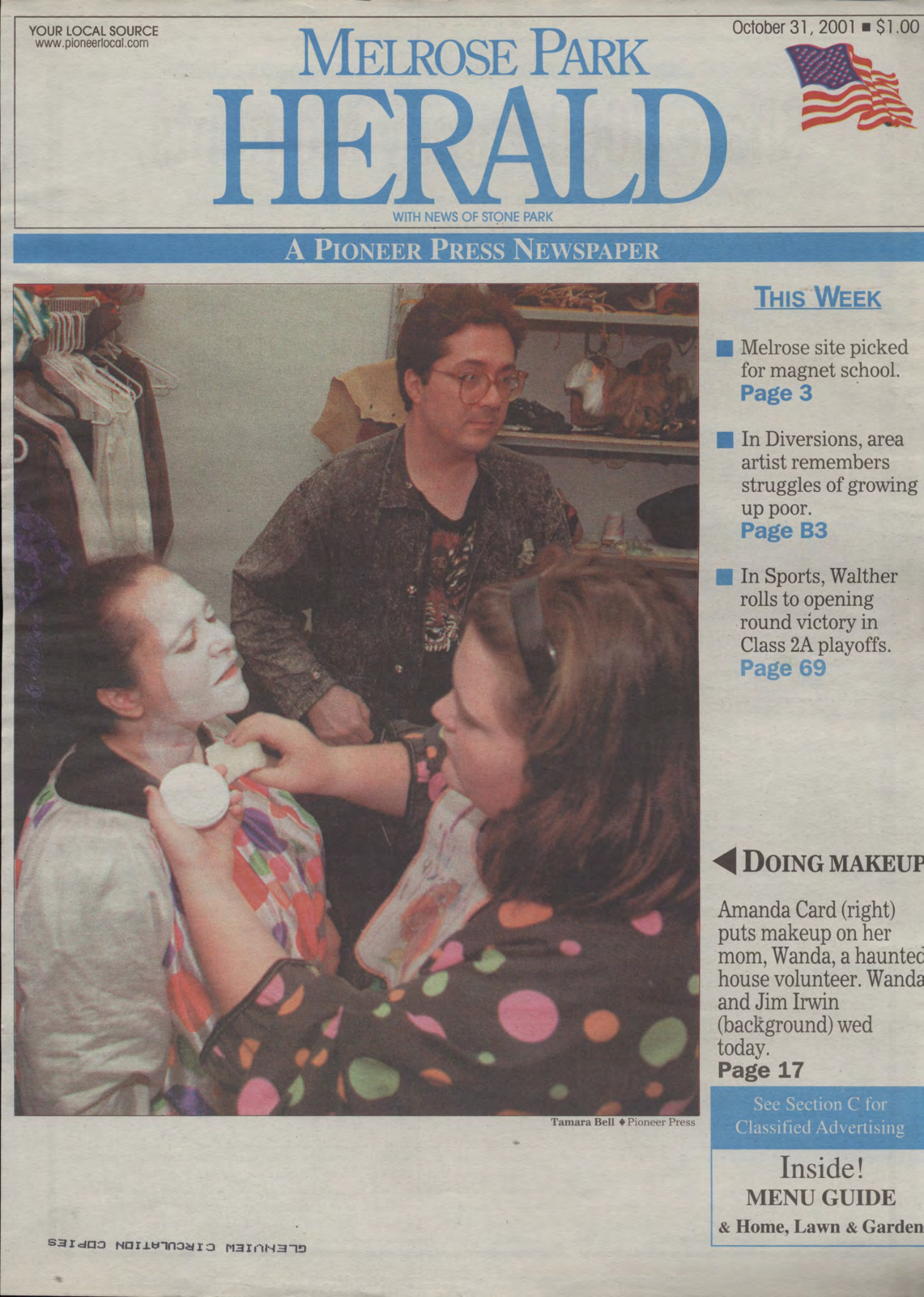 The Herald – 20011031
