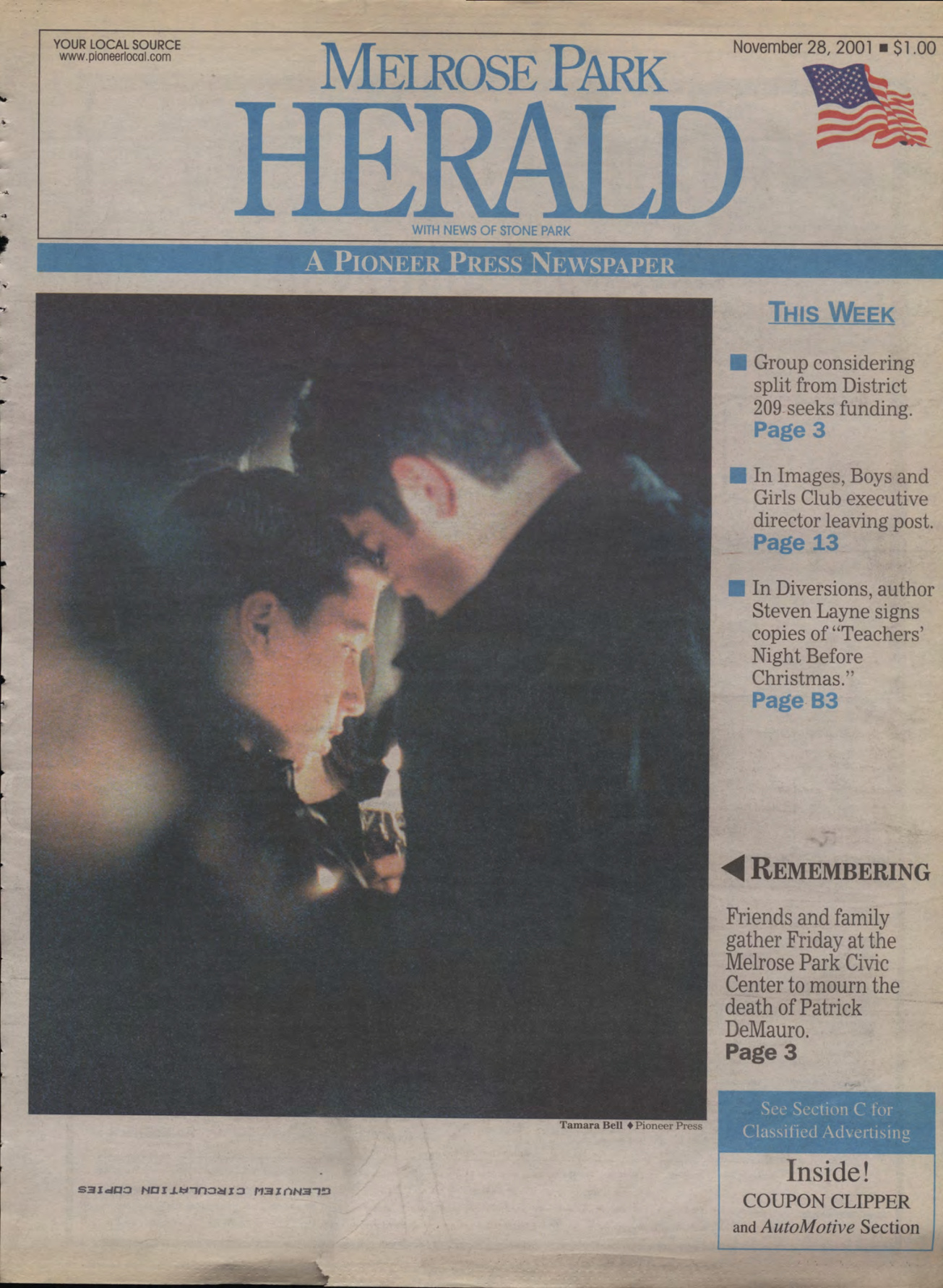 The Herald – 20011128