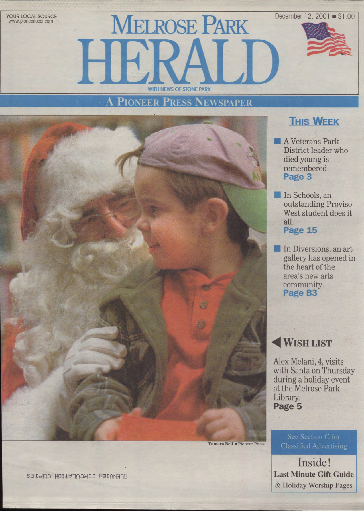 The Herald – 20011212