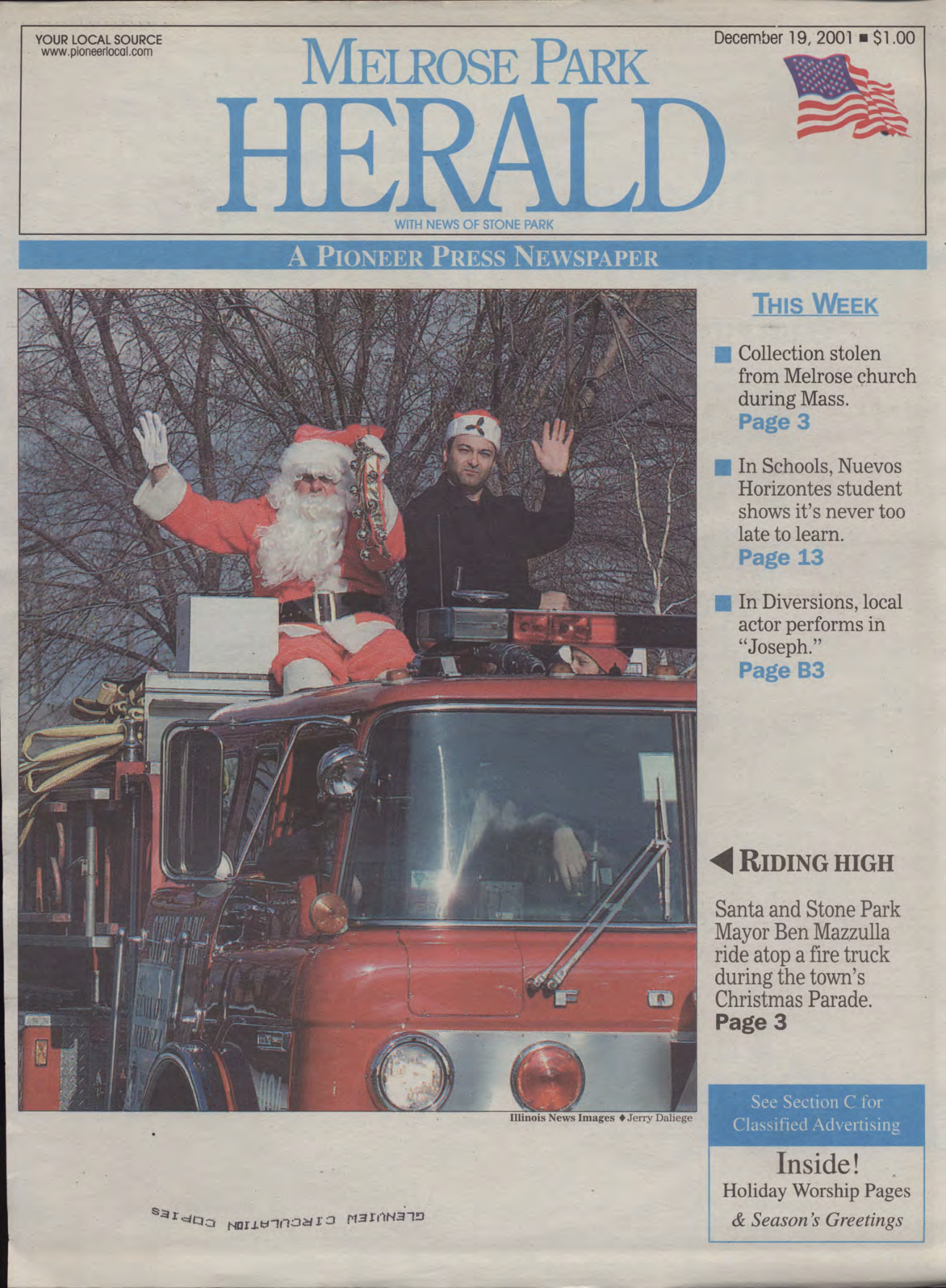 The Herald – 20011219