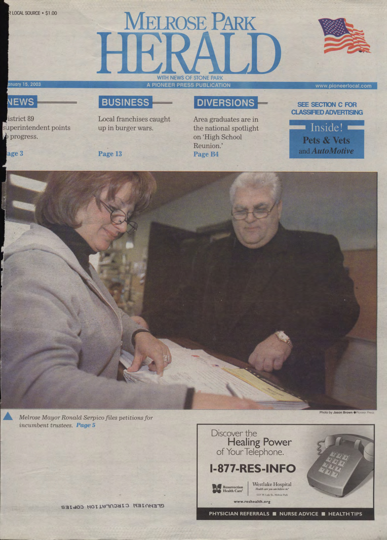 The Herald – 20030115