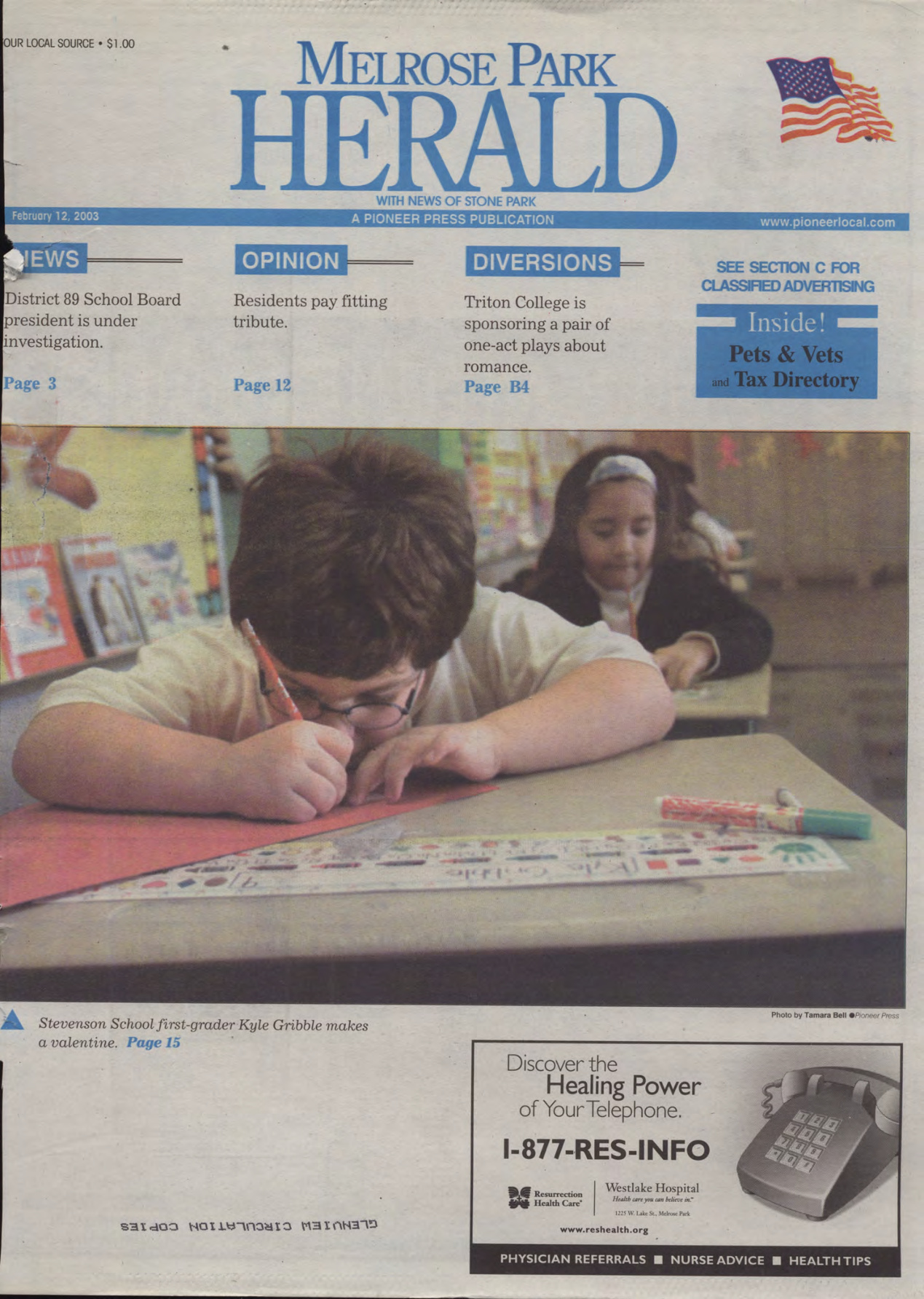 The Herald – 20030212
