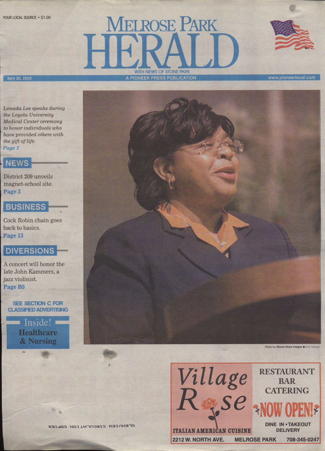 The Herald – 20030430