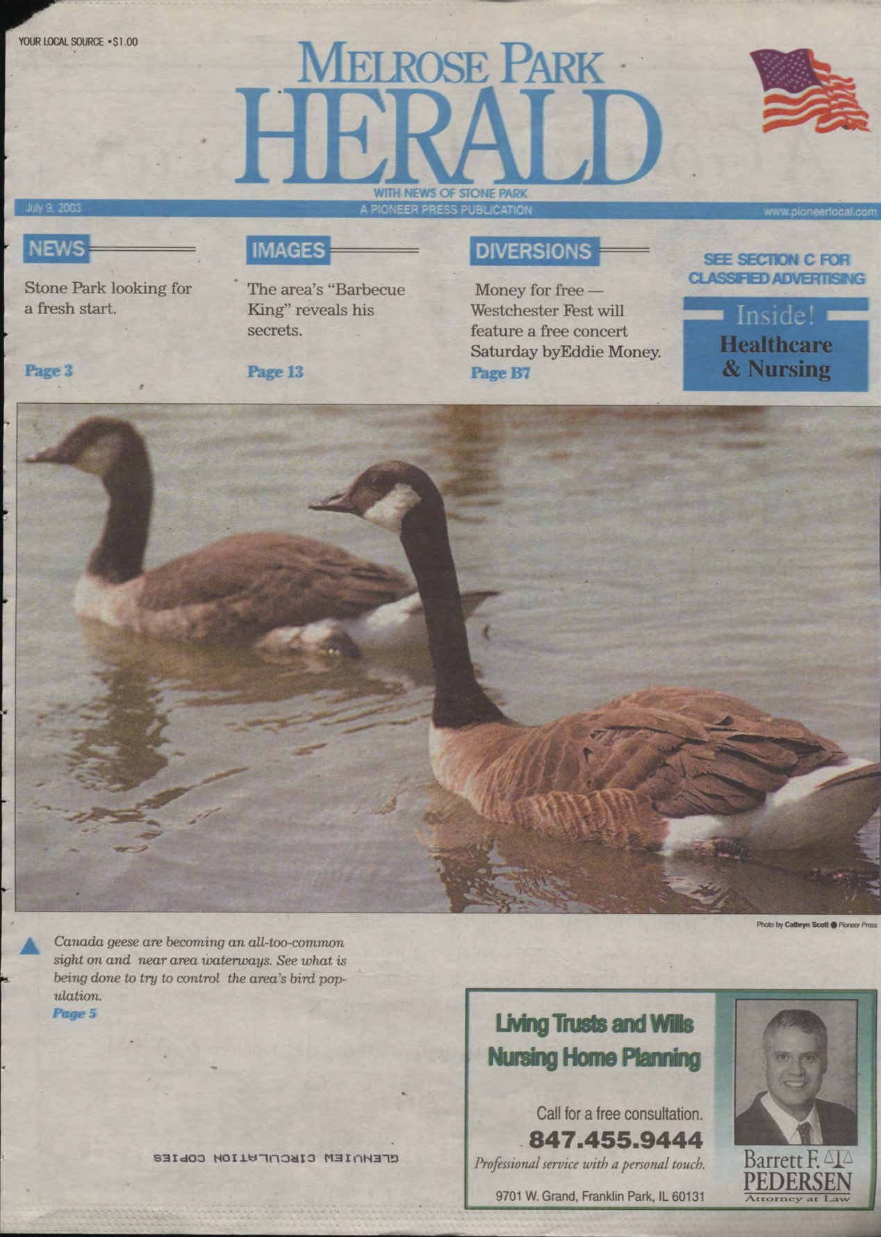 The Herald – 20030709