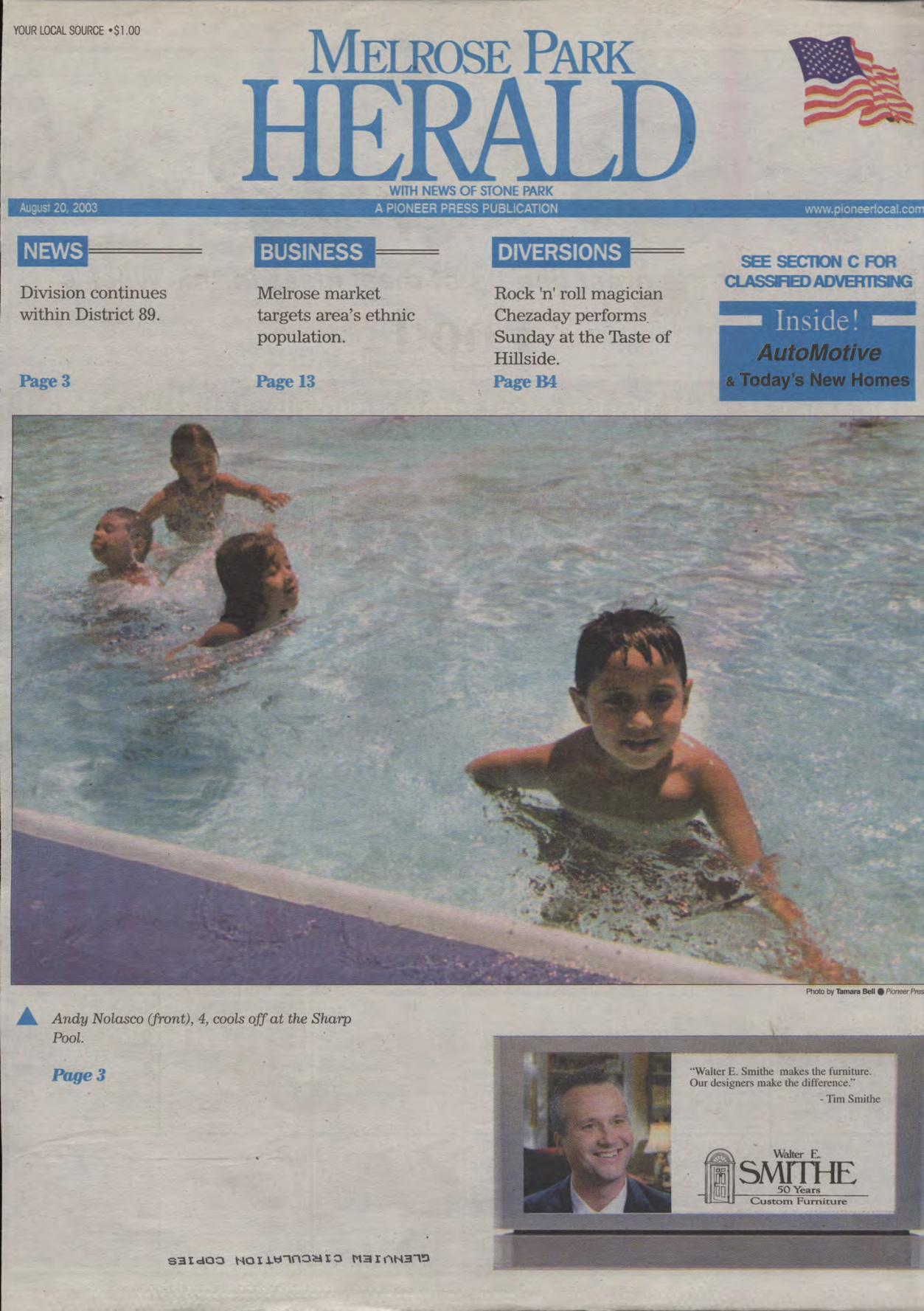The Herald – 20030820