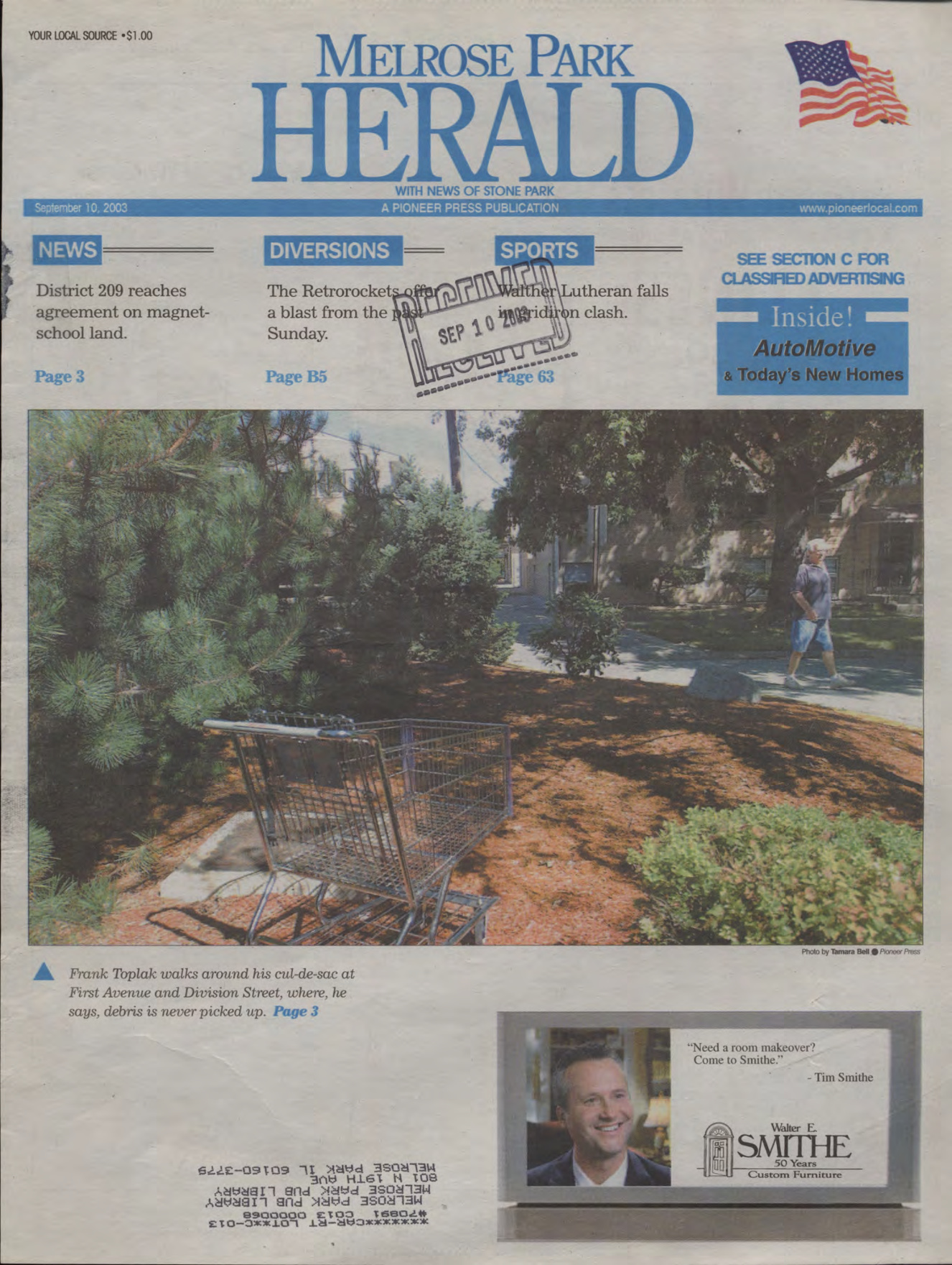 The Herald – 20030910