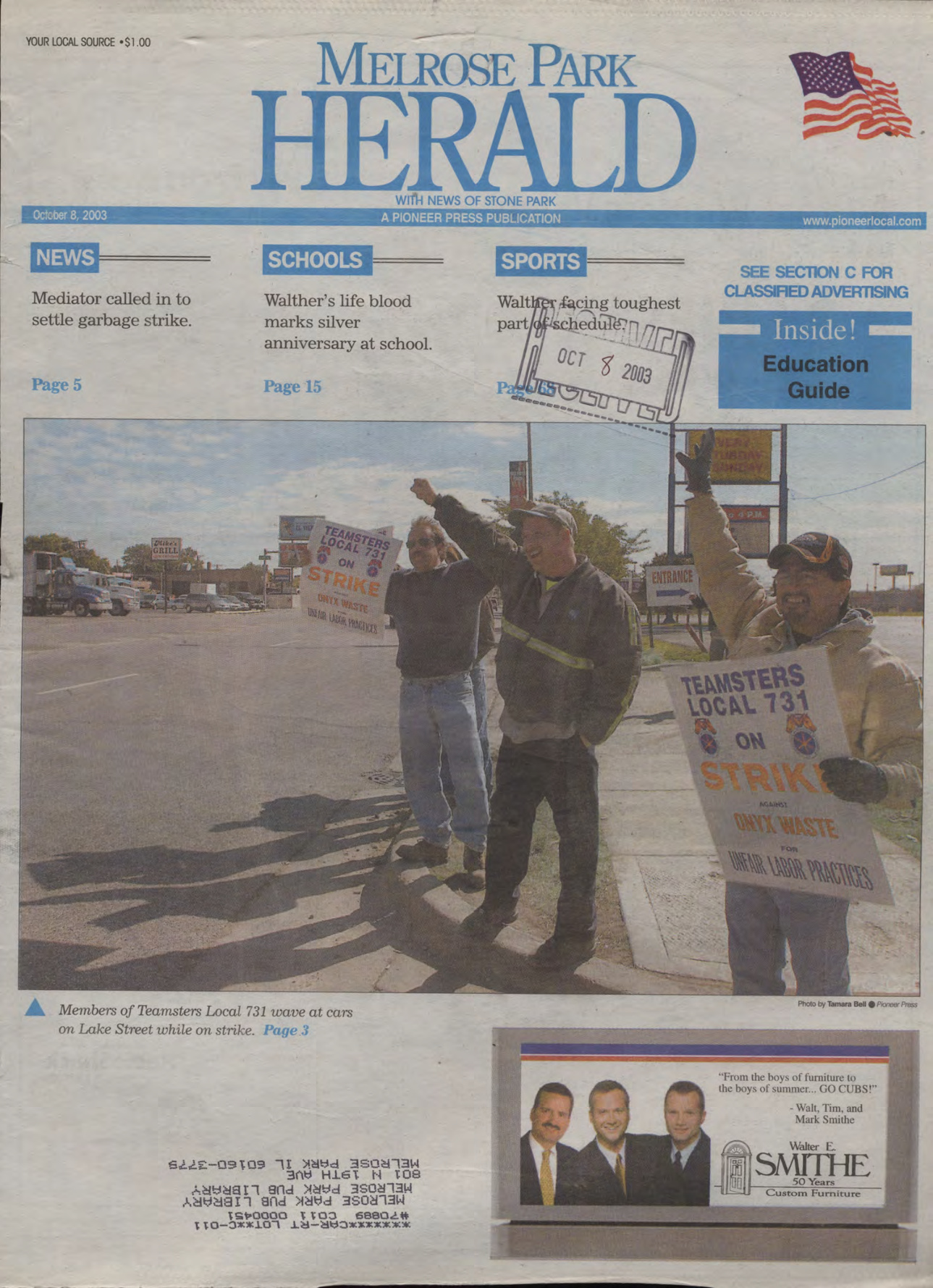 The Herald – 20031008