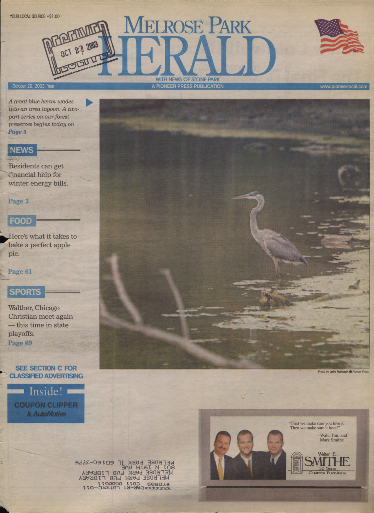 The Herald – 20031029