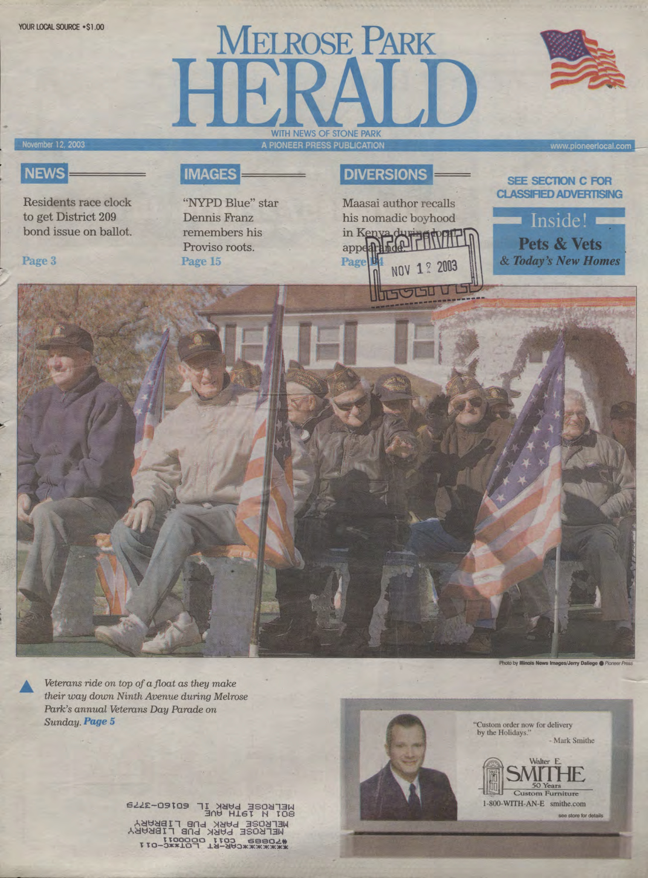 The Herald – 20031112