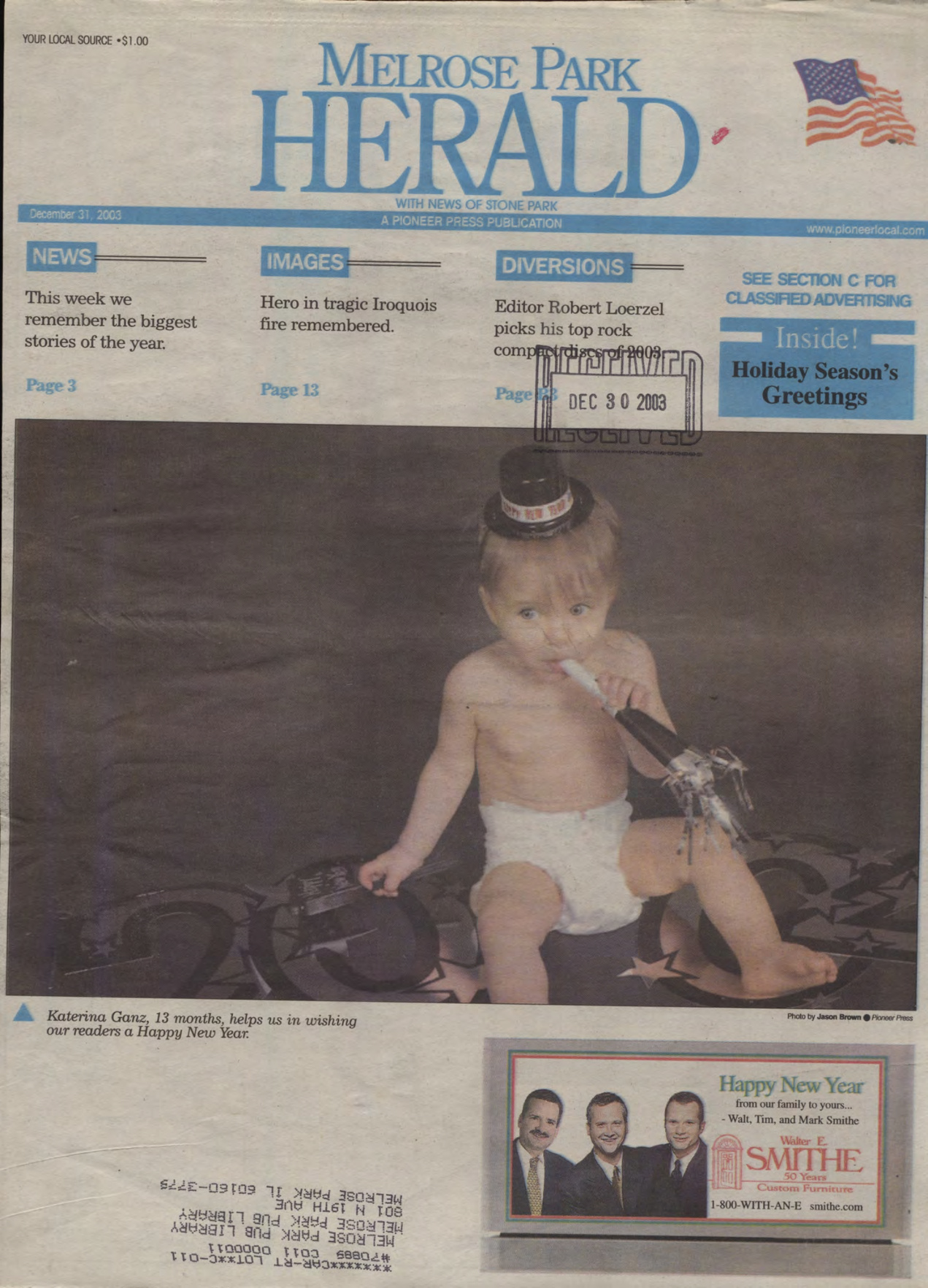The Herald – 20031231