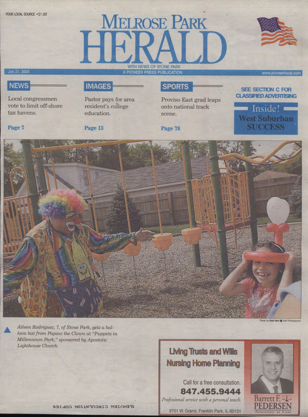 The Herald – 20040721