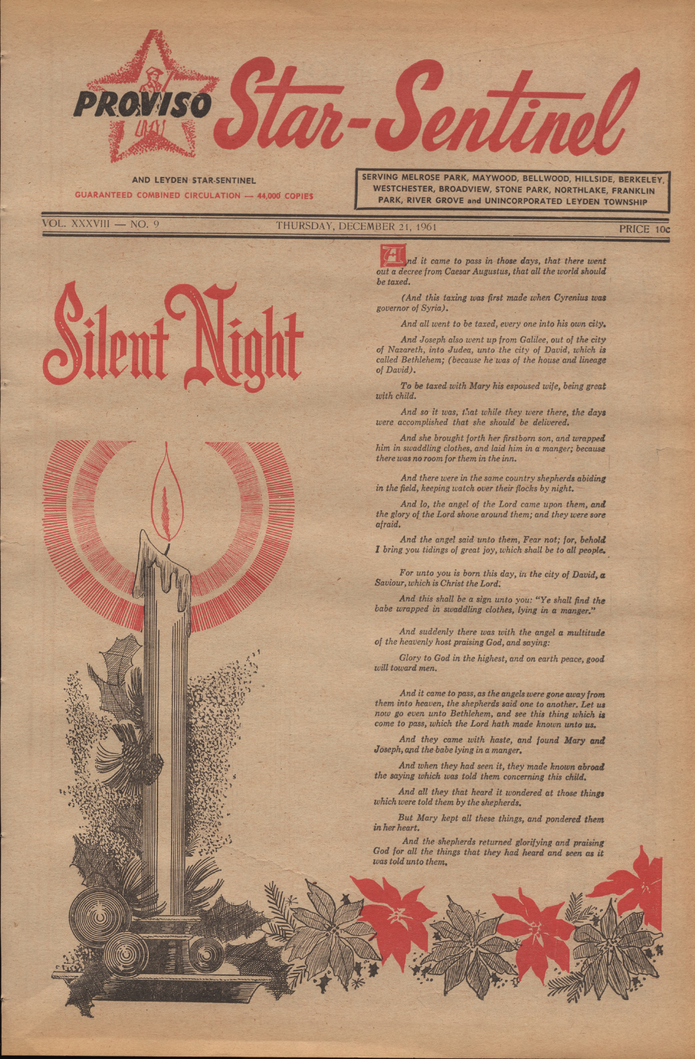 Proviso Star-Sentinel – 19611221
