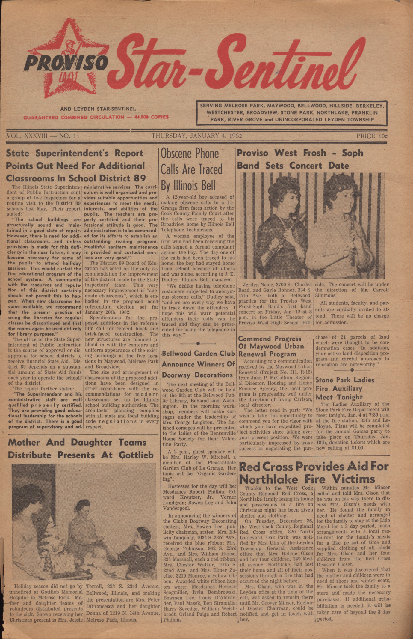 Proviso Star-Sentinel – 19620104