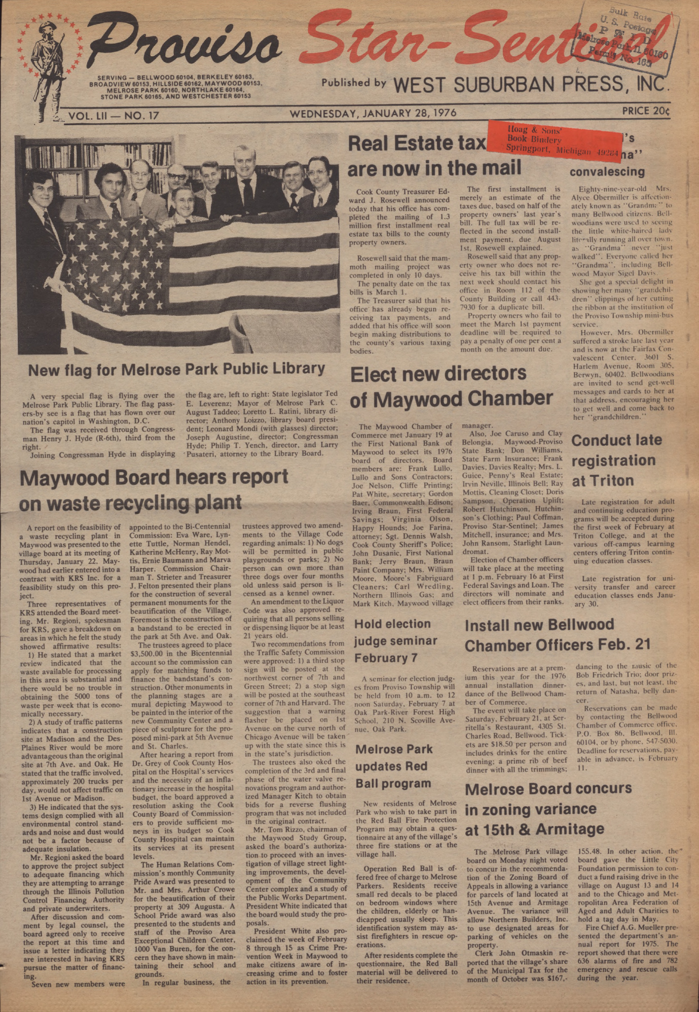 Proviso Star-Sentinel – 19760128