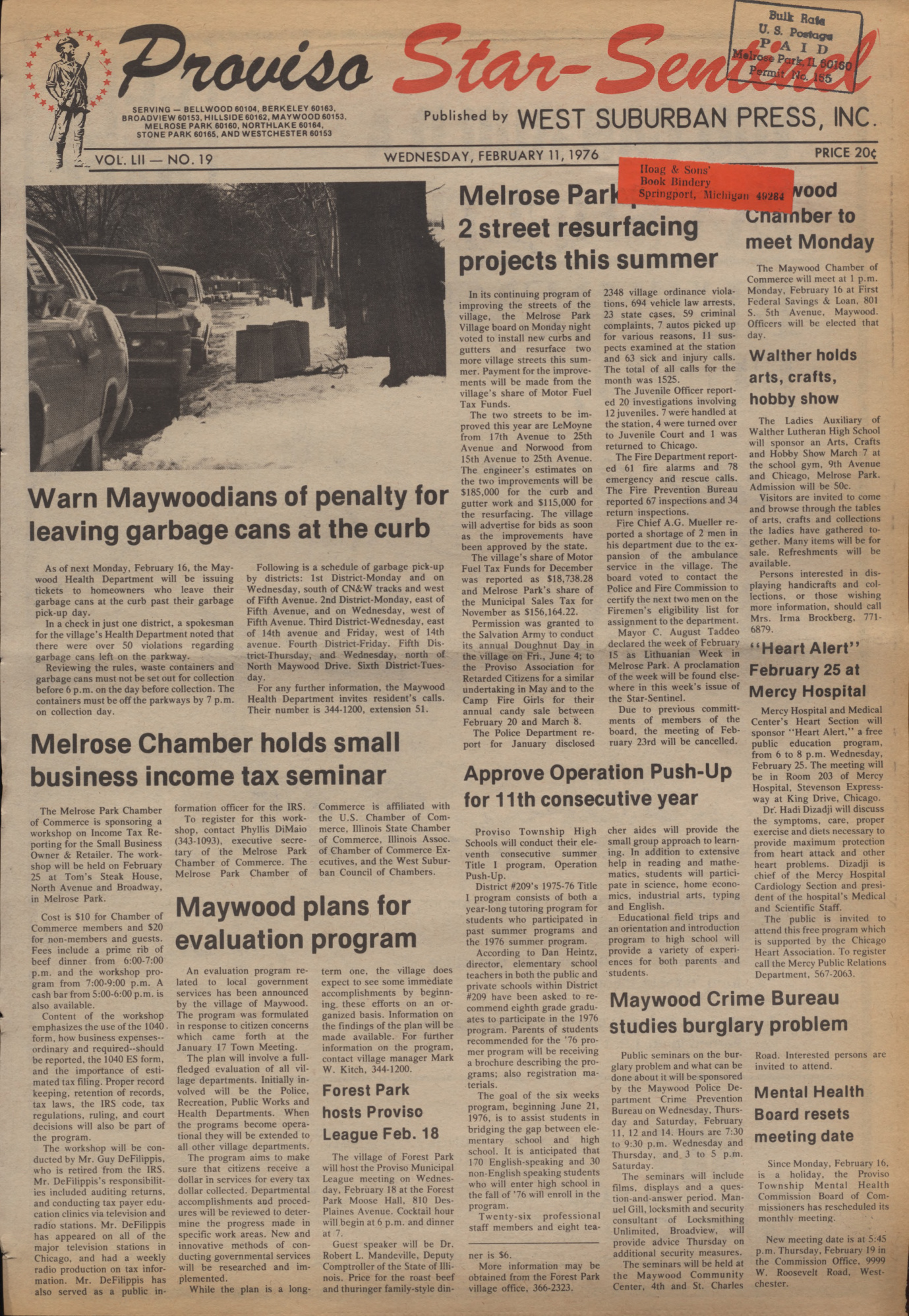 Proviso Star-Sentinel – 19760211
